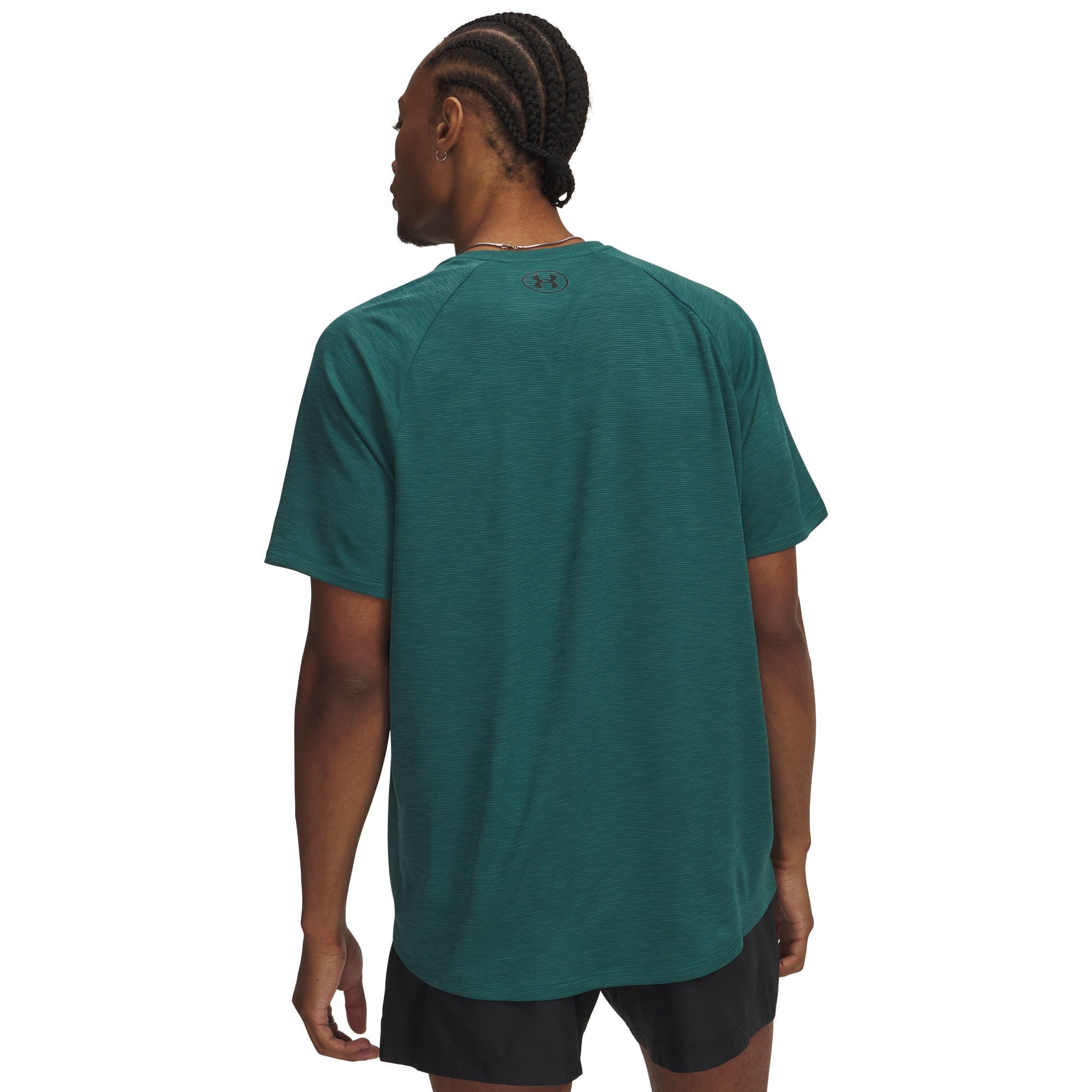 Camiseta de Treino Under Armour Tech Textured Verde 2