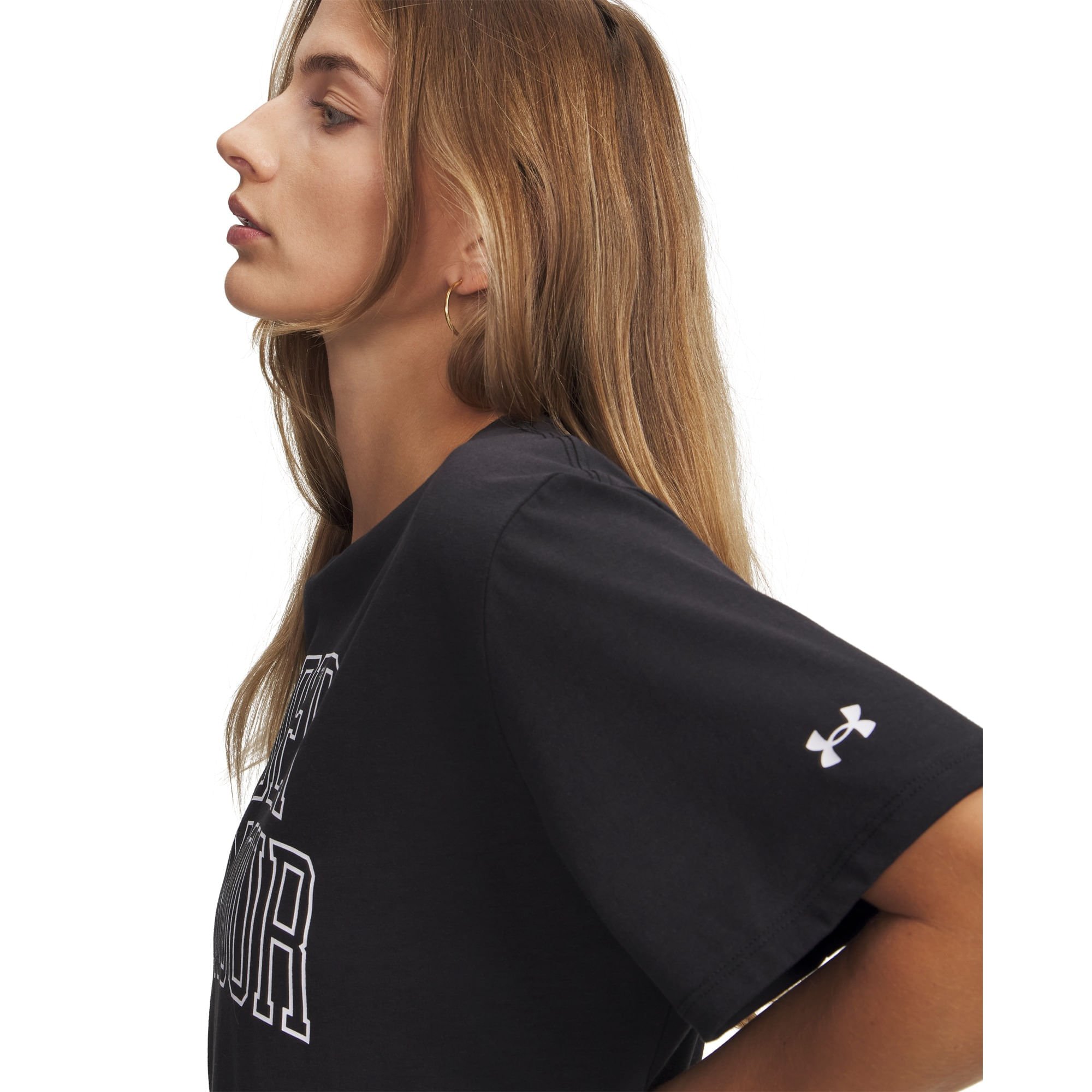 Camiseta Sportstyle Under Armour Rival Campus Preto 3