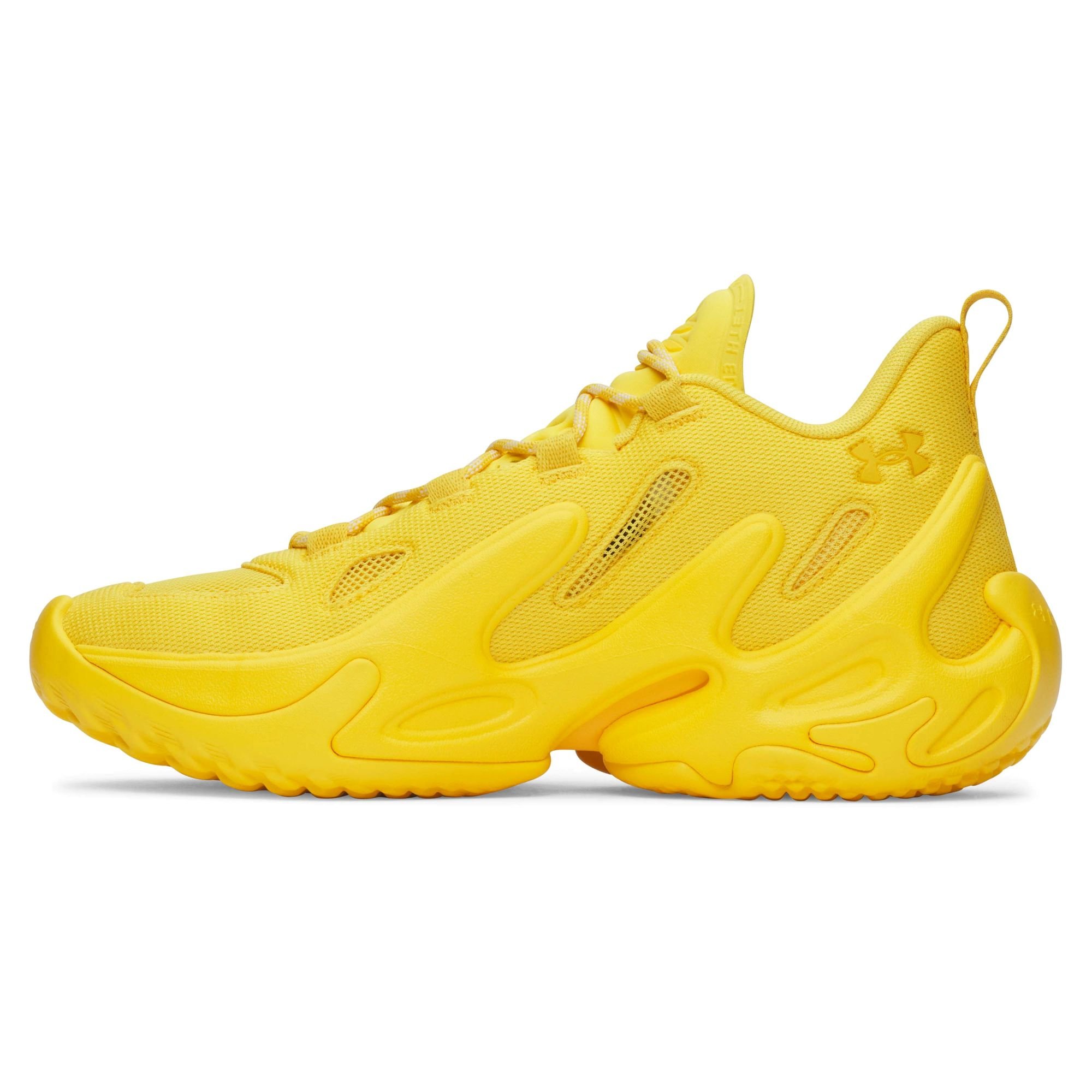 Tênis de Basquete Under Armour Curry 13 Amarelo 2