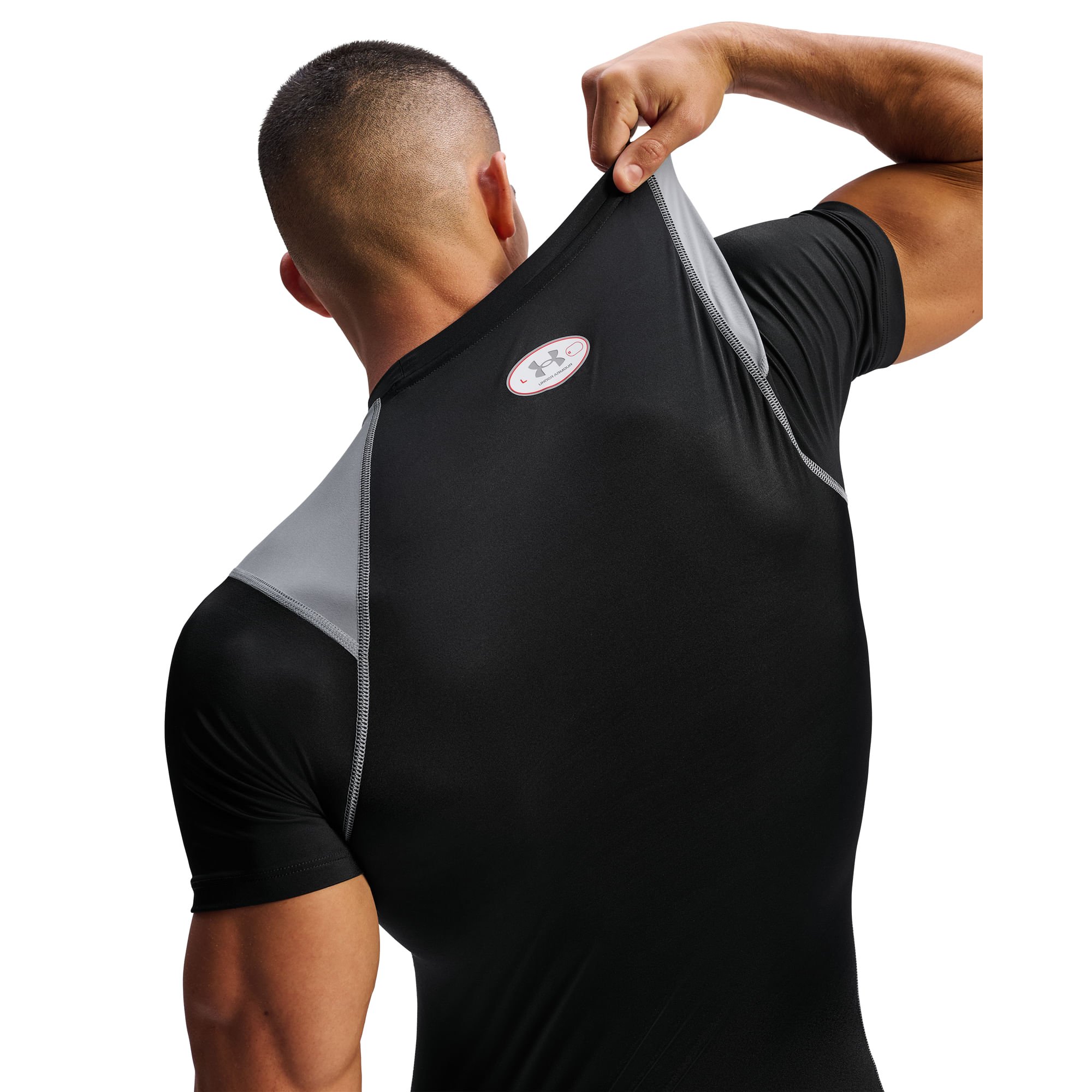 Camiseta de Treino Under Armour HeatGear Elite Preto 2