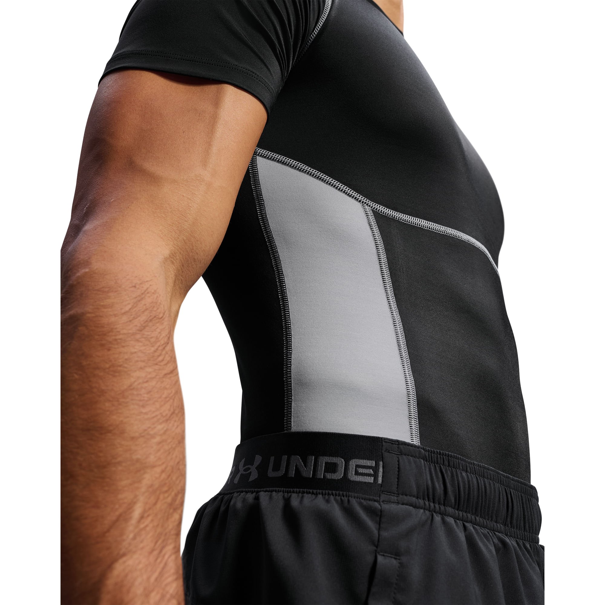 Camiseta de Treino Under Armour HeatGear Elite Preto 3