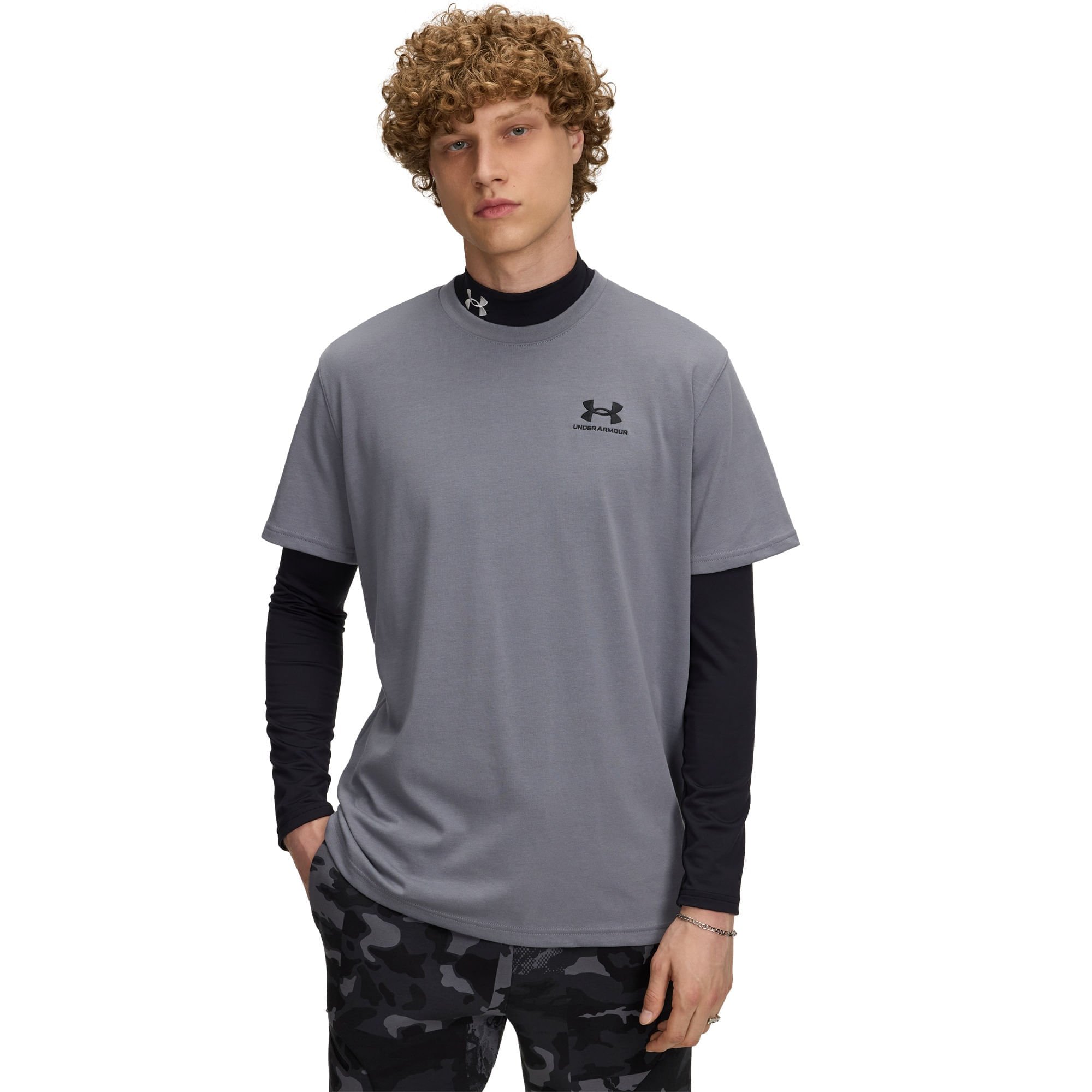 Camiseta Sportstyle Under Armour Logo Heavyweight