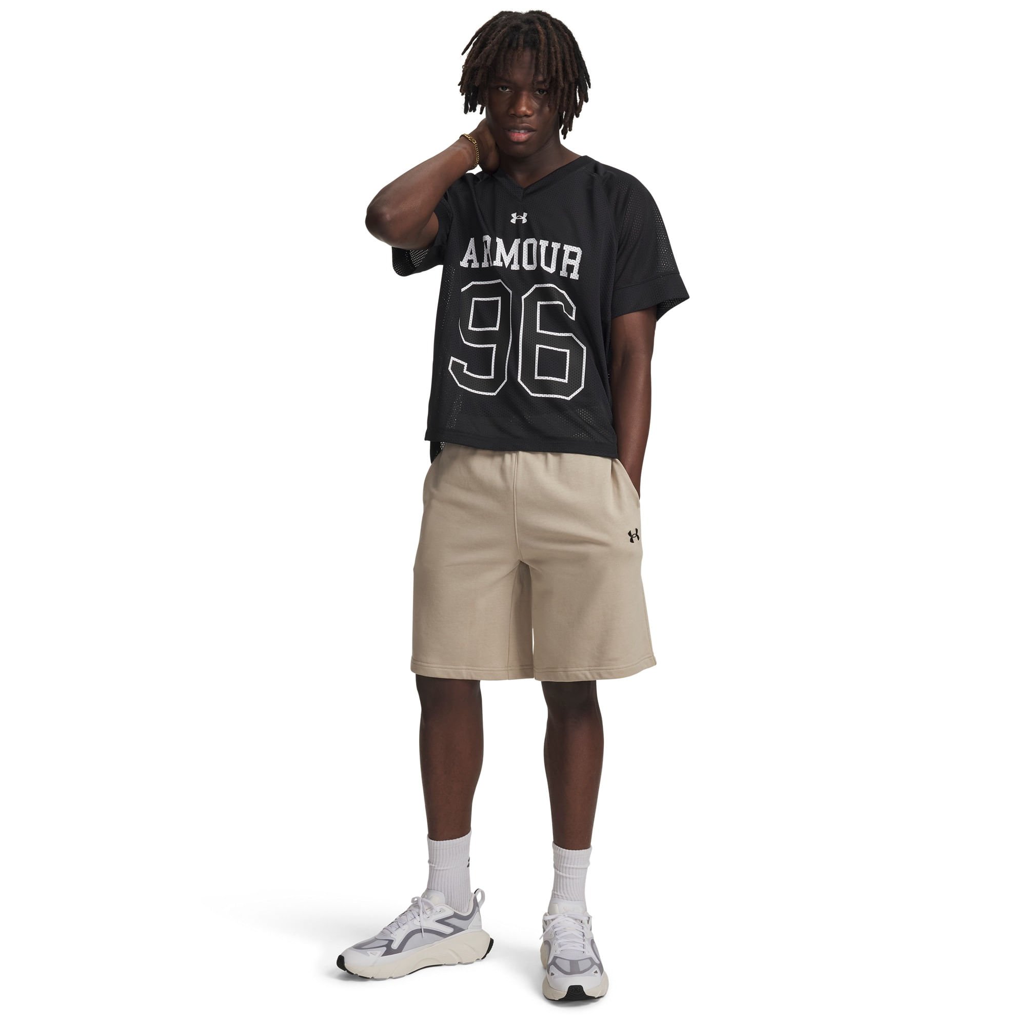 Shorts Sportstyle Under Armour Rival Lightweight Preto 3