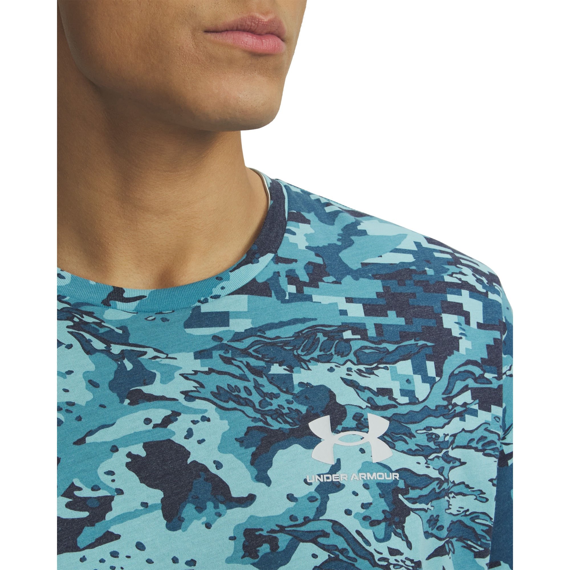 Camiseta Sportstyle Under Armour ABC Camo Azul 3