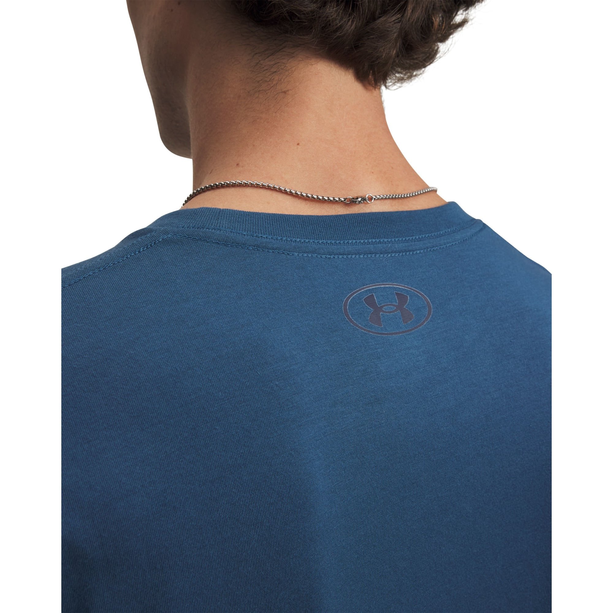 Camiseta Sportstyle Under Armour Left Chest Azul 3