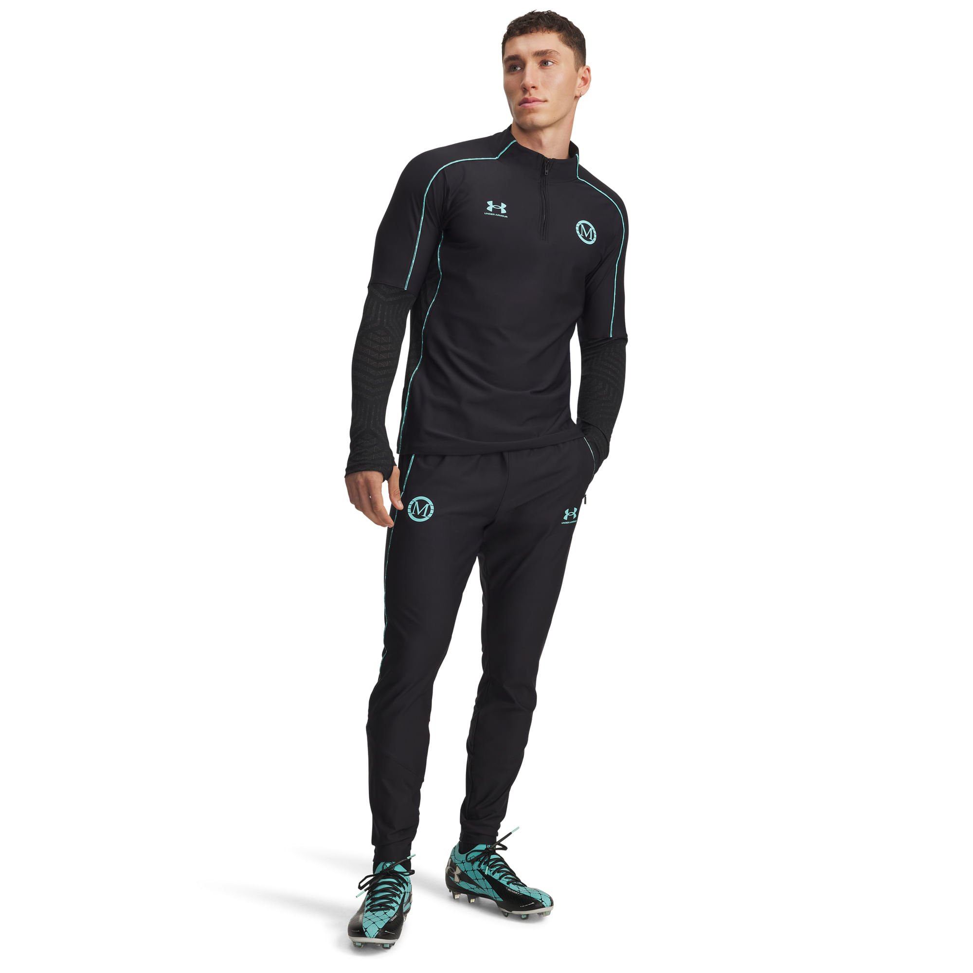 Calça de Futebol Under Armour Mansory Challenger Preto 3