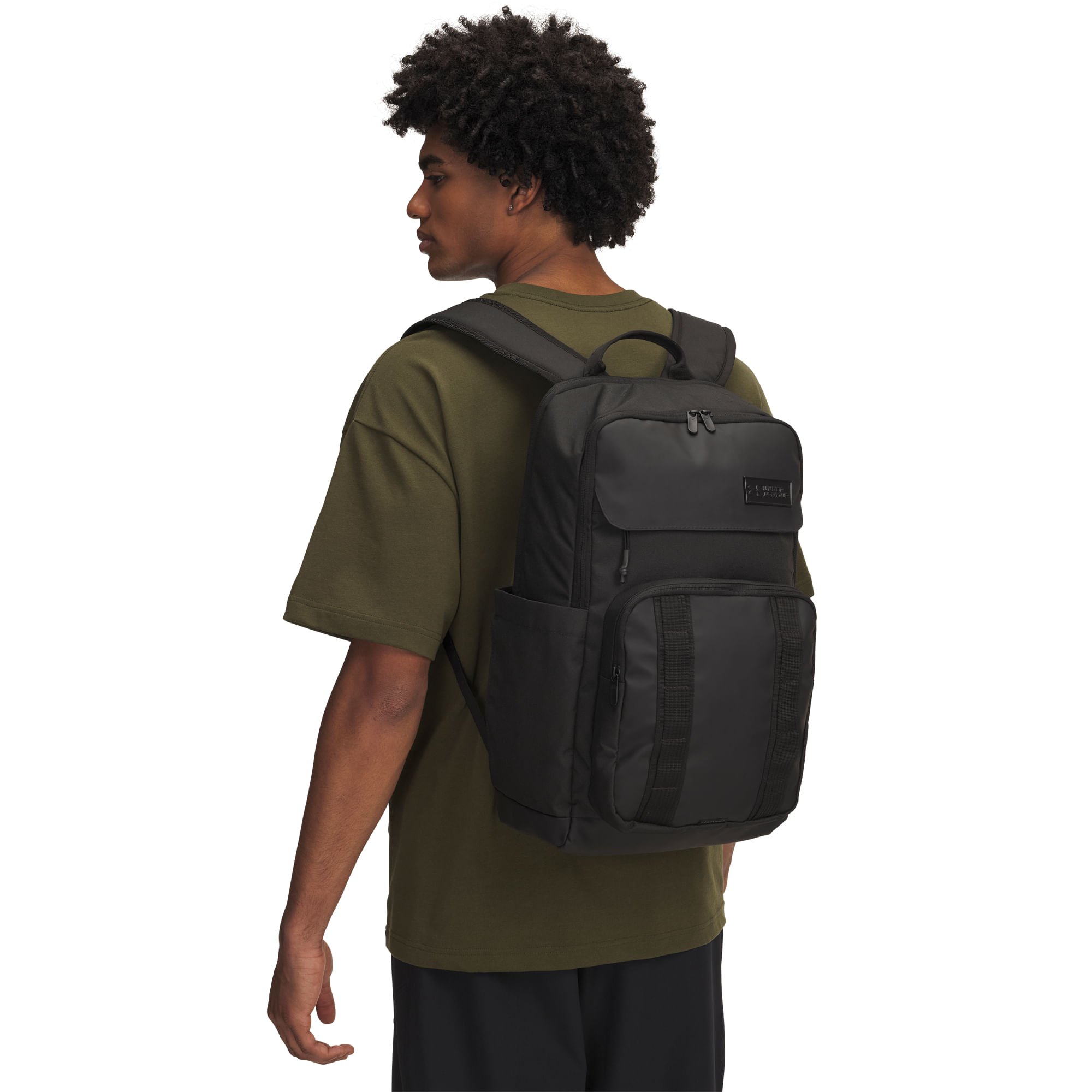 Mochila Sportstyle Under Armour Campus Pro Teste Preto 5