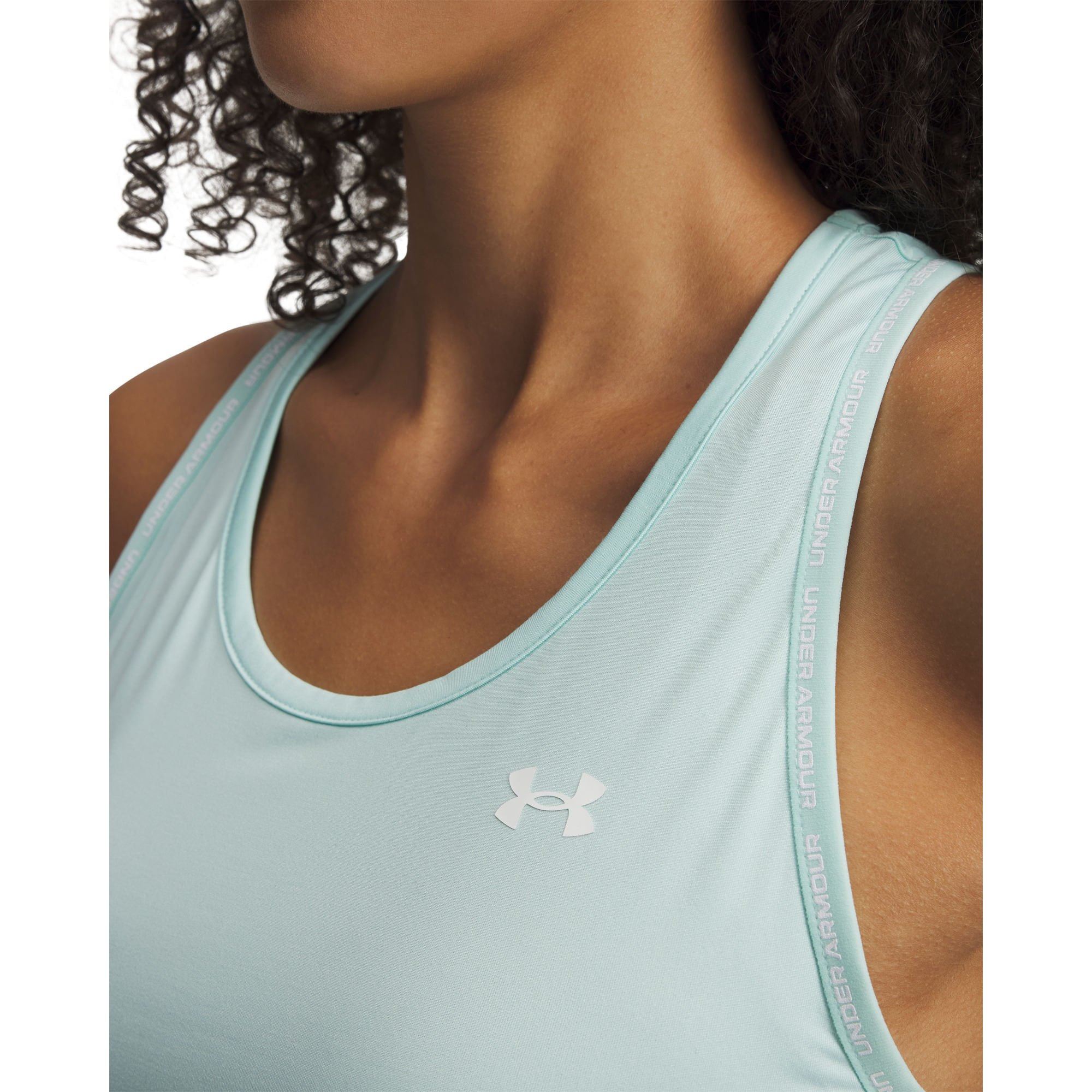 Regata de Treino Under Armour Knockout Tank Branco 3