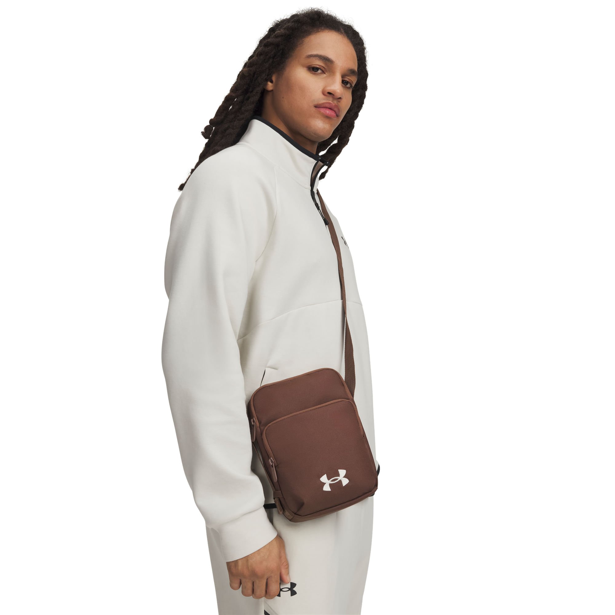 Bolsa Crossbody Under Armour Loudon Lite Marrom 5