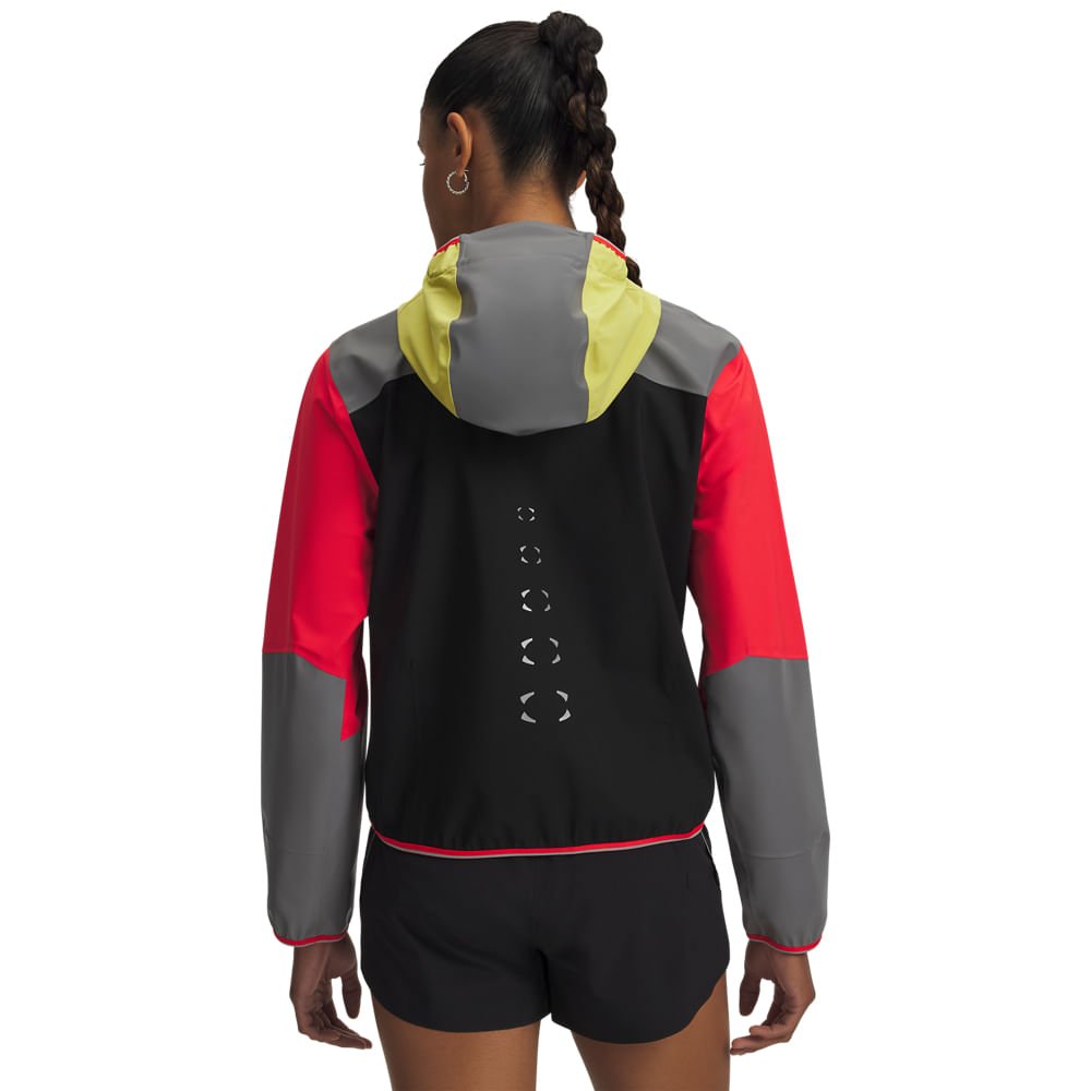 Jaqueta de Corrida Under Armour Halo Run Feminina Preto 2