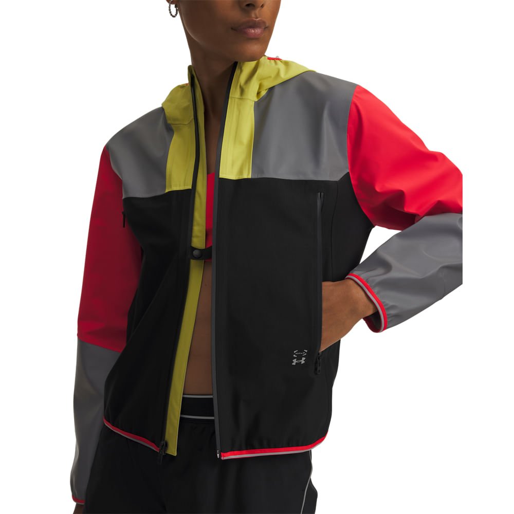 Jaqueta de Corrida Under Armour Halo Run Feminina Preto 3