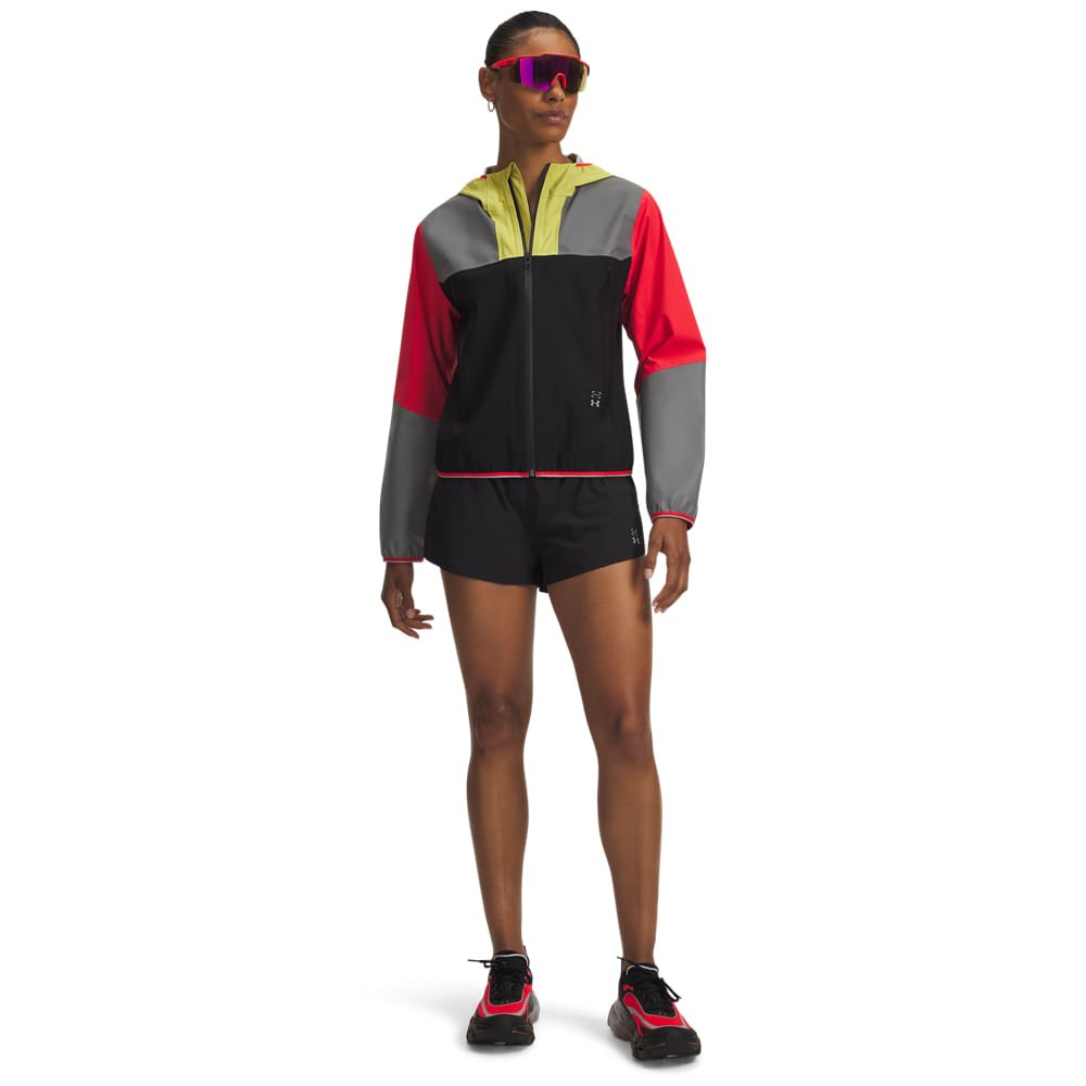 Jaqueta de Corrida Under Armour Halo Run Feminina Preto 4