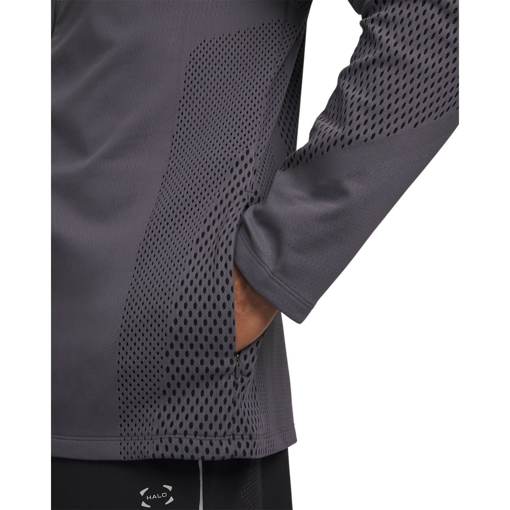 Jaqueta de Treino Under Armour Halo Engineere Masculino Cinza 11
