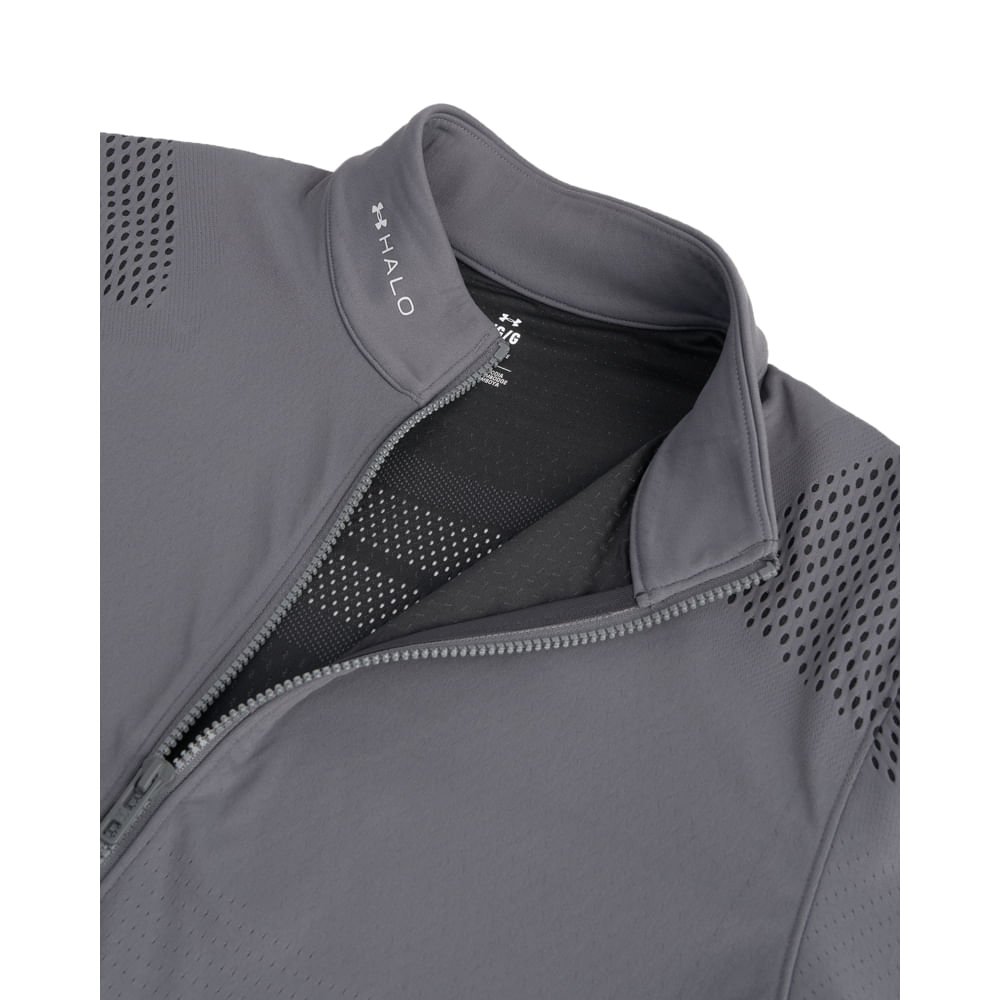 Jaqueta de Treino Under Armour Halo Engineere Masculino Cinza 9