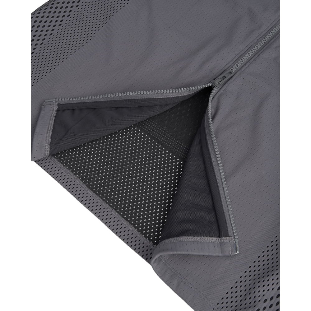 Jaqueta de Treino Under Armour Halo Engineere Masculino Cinza 10