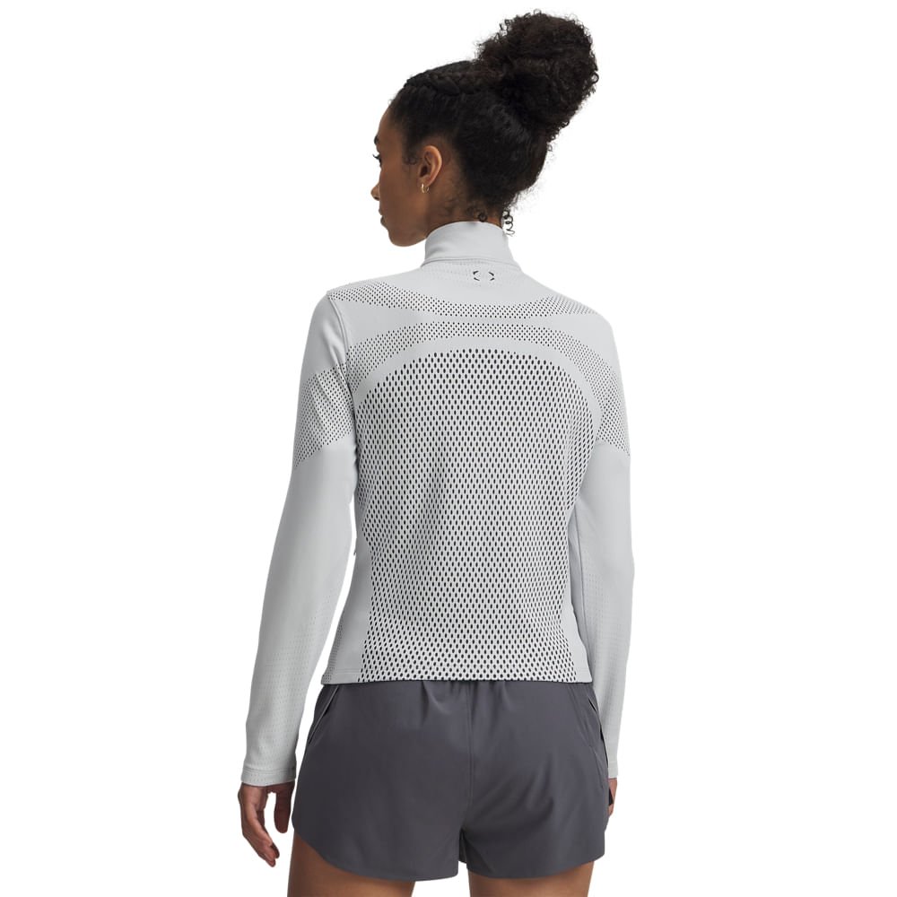 Jaqueta de Treino Under Armour Halo Engineere Feminino Cinza 2