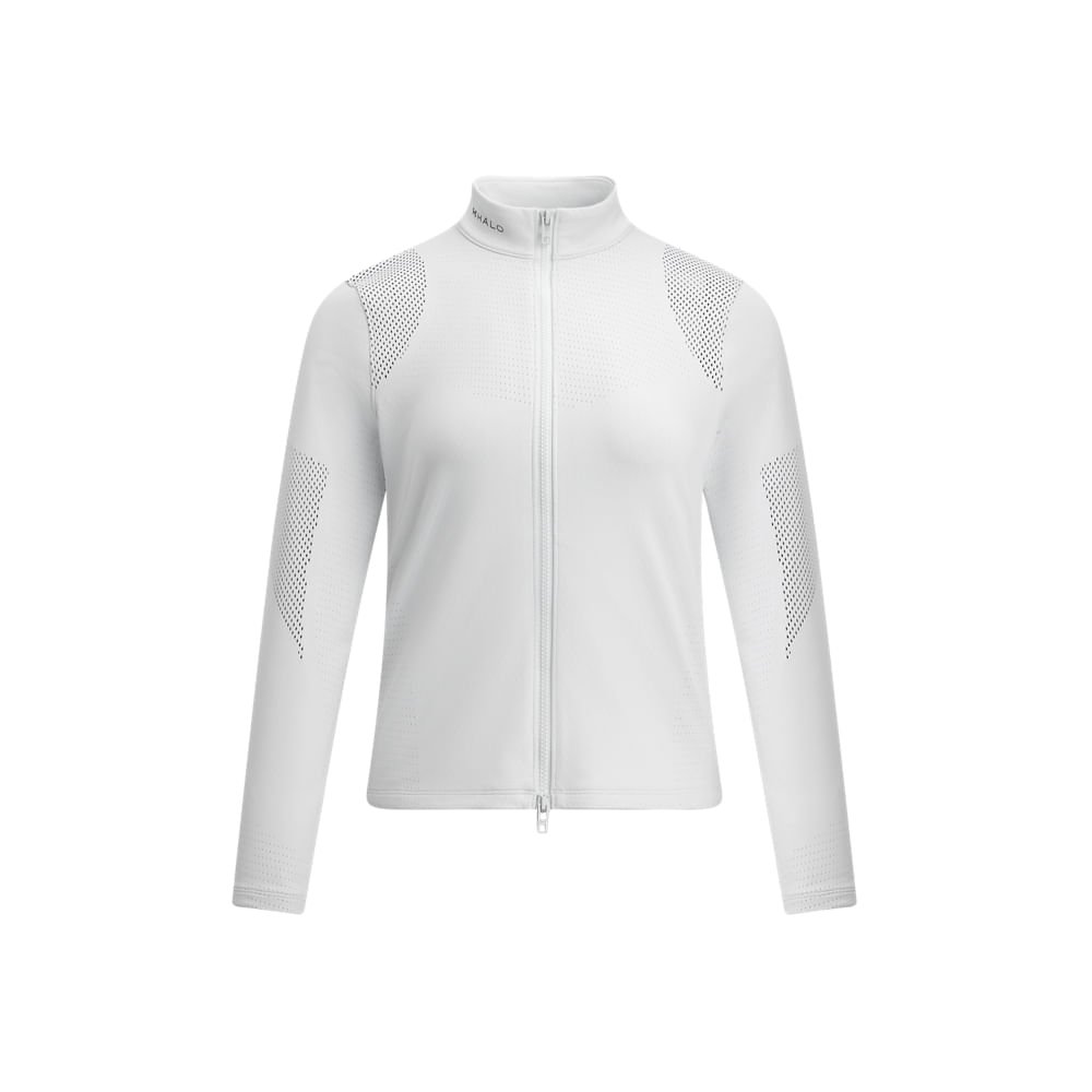 Jaqueta de Treino Under Armour Halo Engineere Feminino Cinza 5