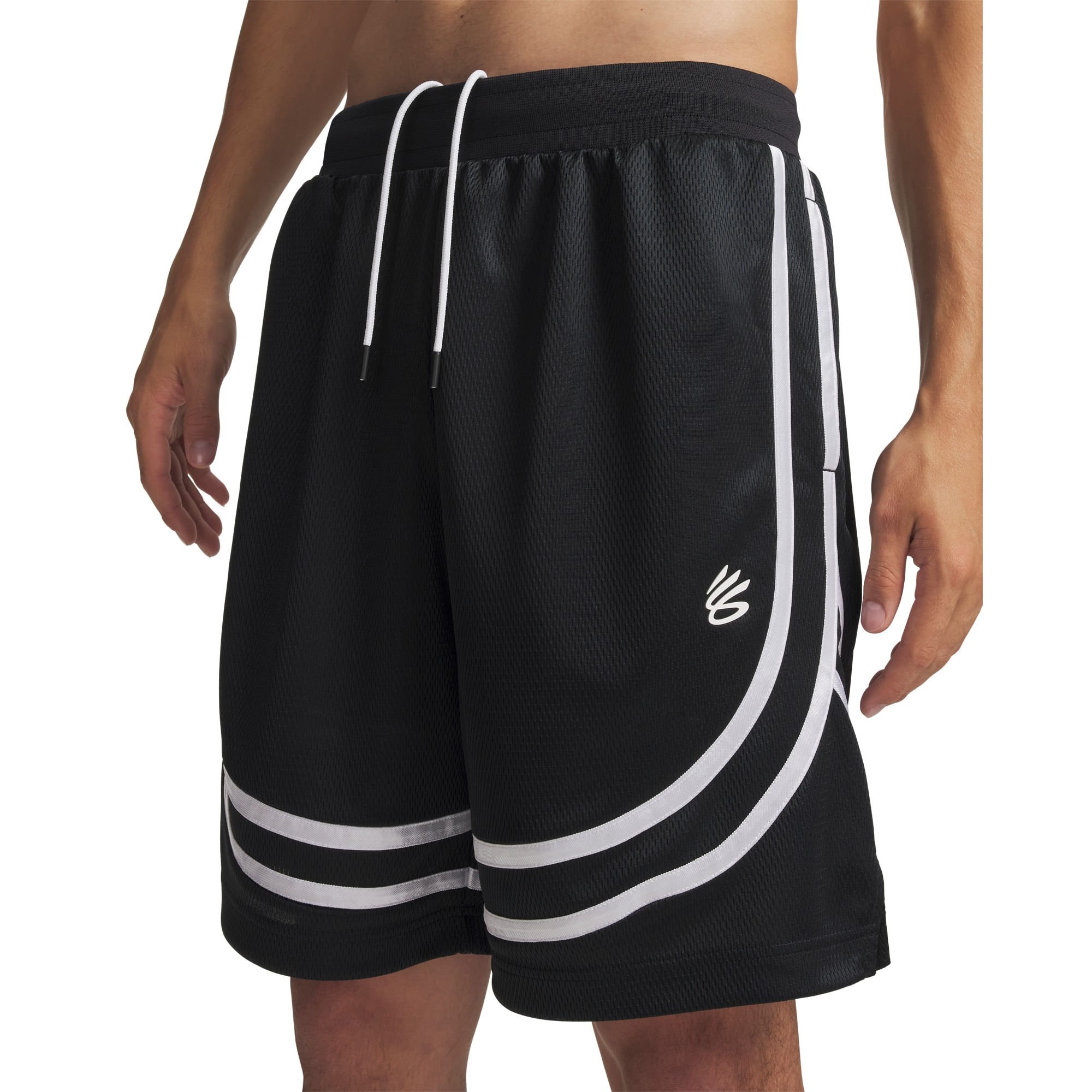 Shorts de Basquete Under Armour Curry Preto 4