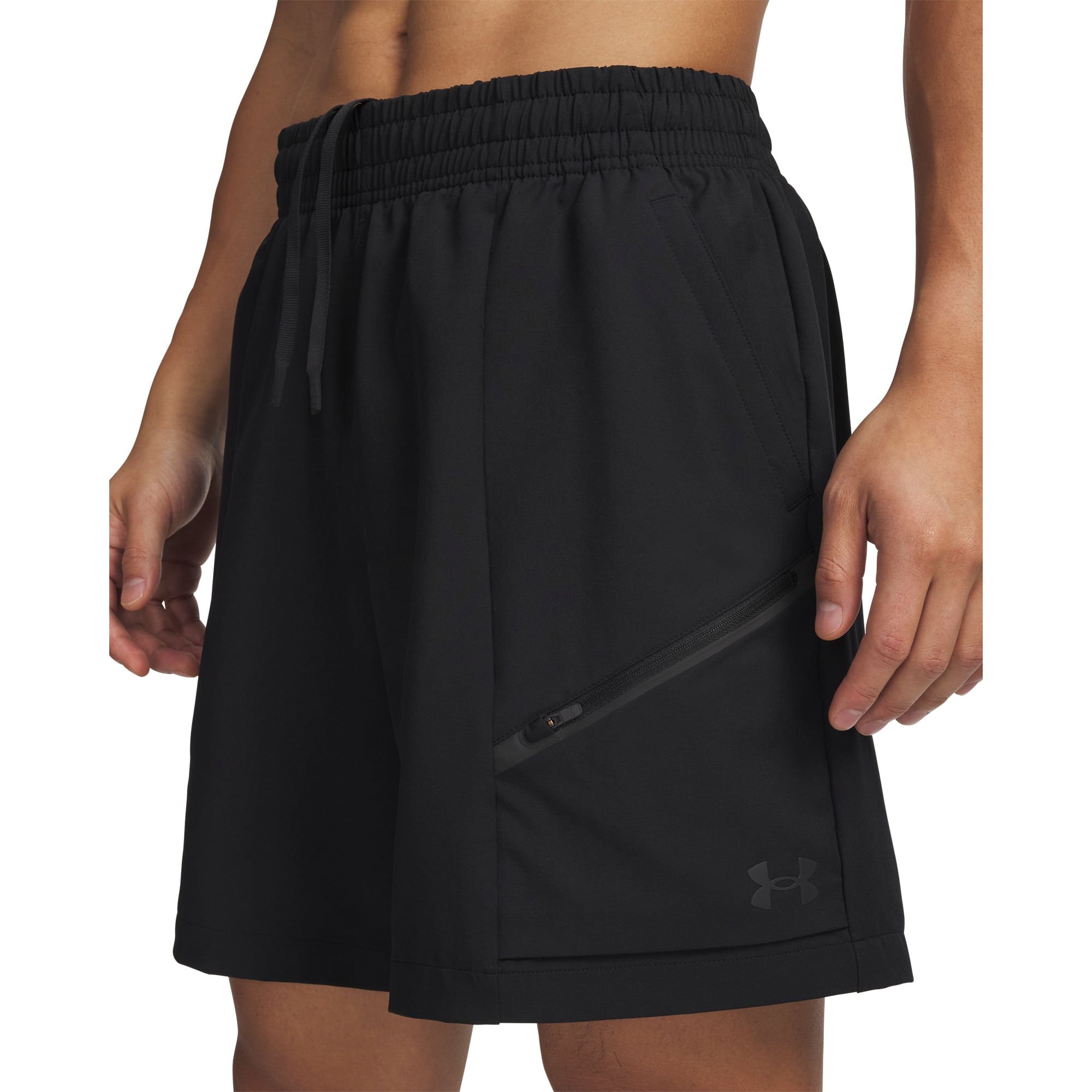 Shorts de Treino Under Armour Unstoppable Wove Preto 4