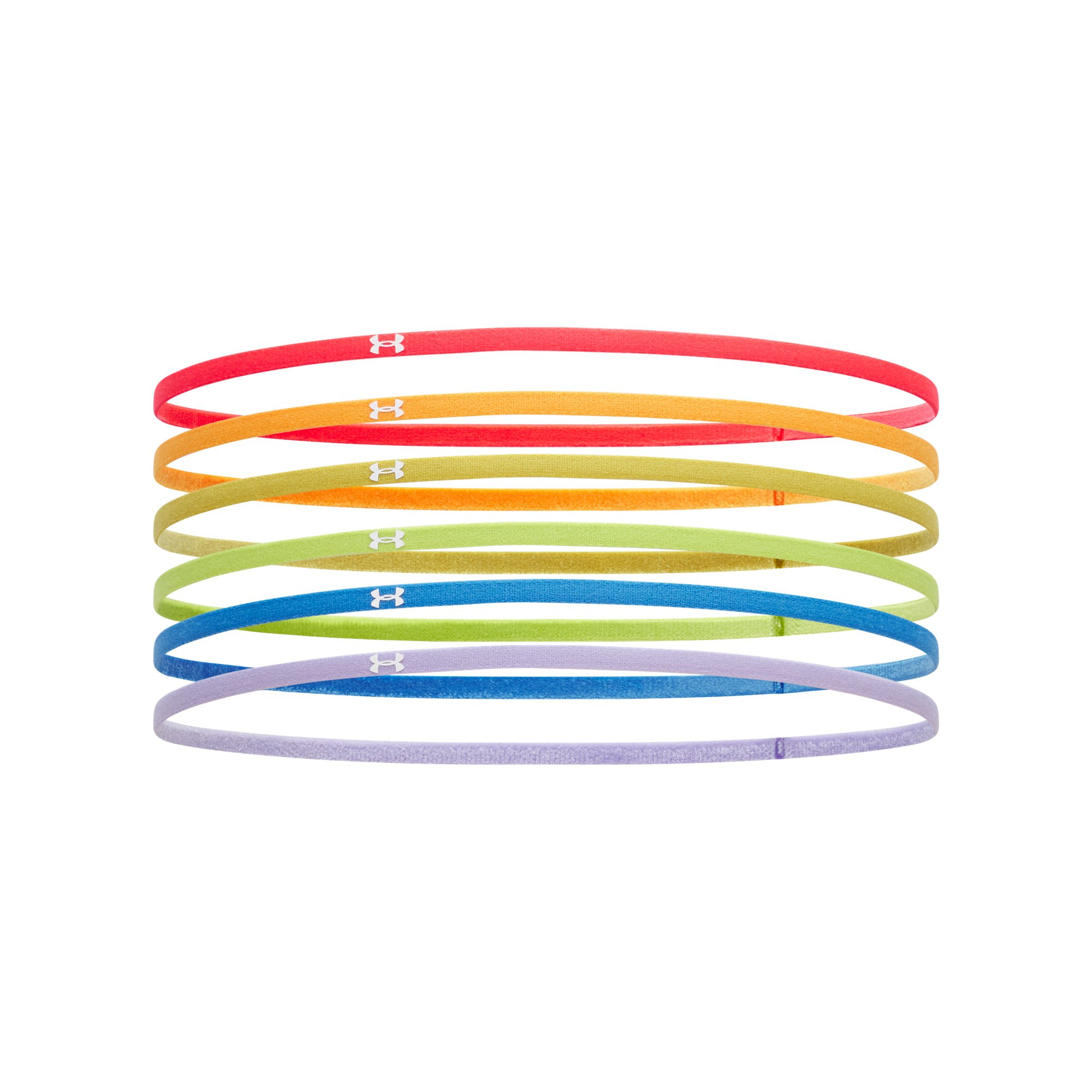 Faixa de Cabeça Under Armour Mini Elastic - Pacote Com 6 Faixas
