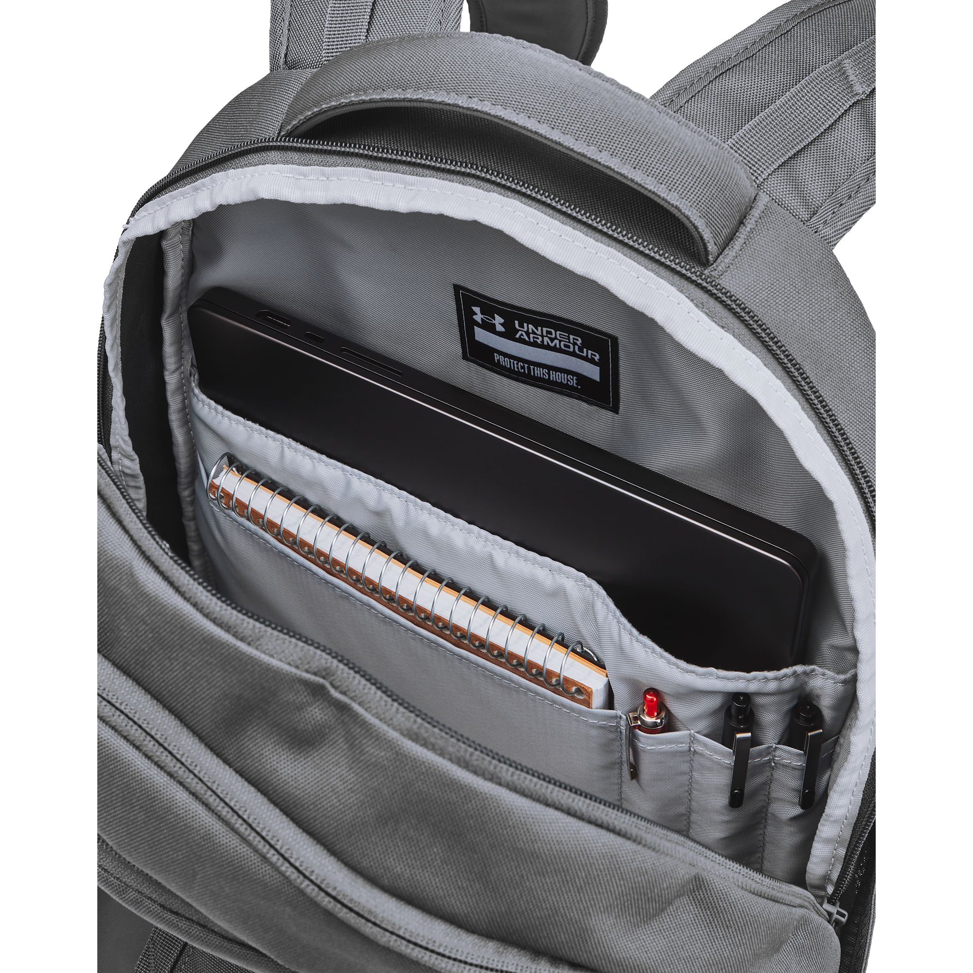 Mochila Under Armour Hust 6.0 Verde 3