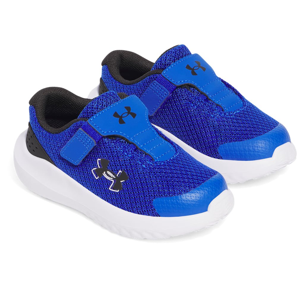 Tênis de Corrida Under Armour Surge 4 Infantil Azul 2