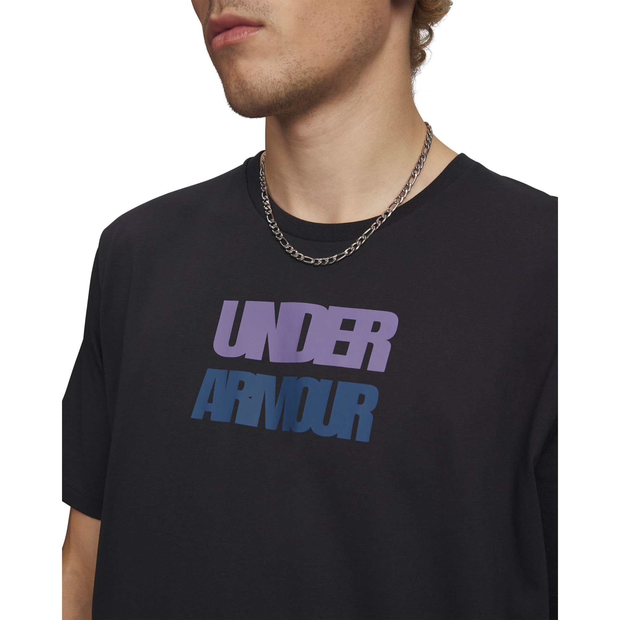 Camiseta Sportstyle Under Armour Block Preto 2