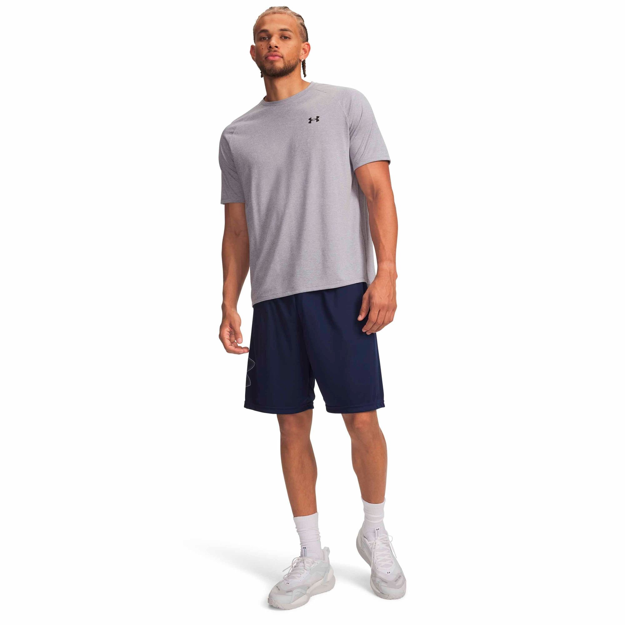 Shorts de Treino Under Armour Tech Graphic Azul 3
