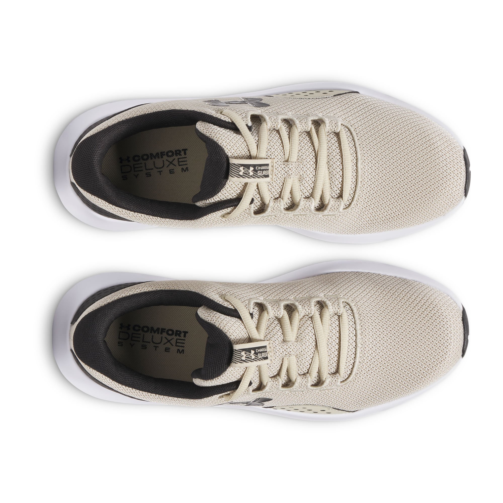 Tênis de Corrida Under Armour Charged Surge 4 Bege 3