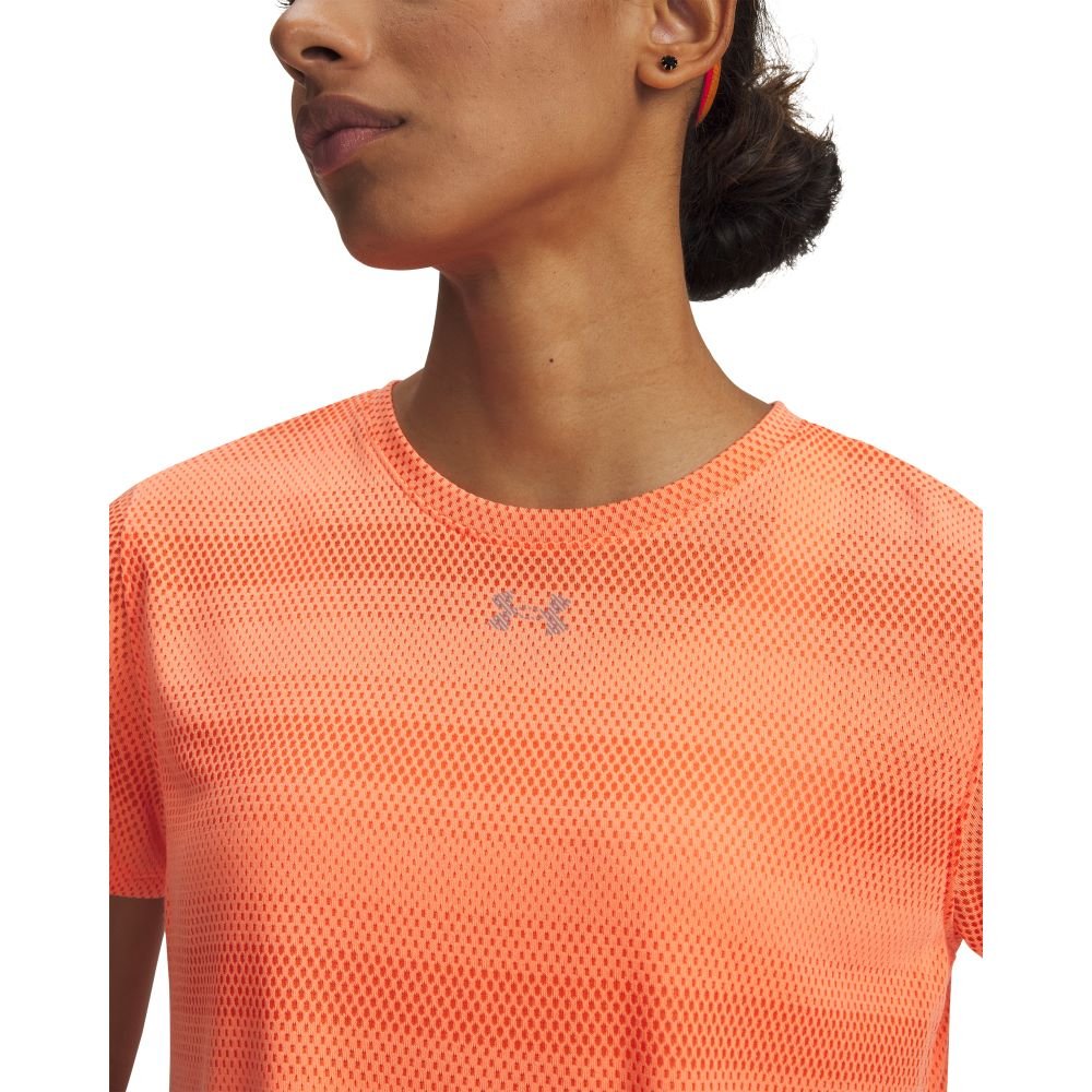 Camiseta de Corrida Under Armour Velociti Laranja 2
