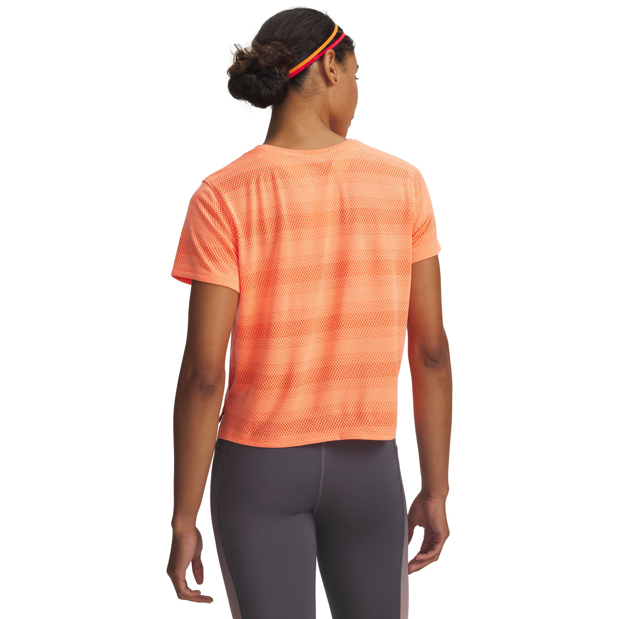 Camiseta de Corrida Under Armour Velociti Laranja 3