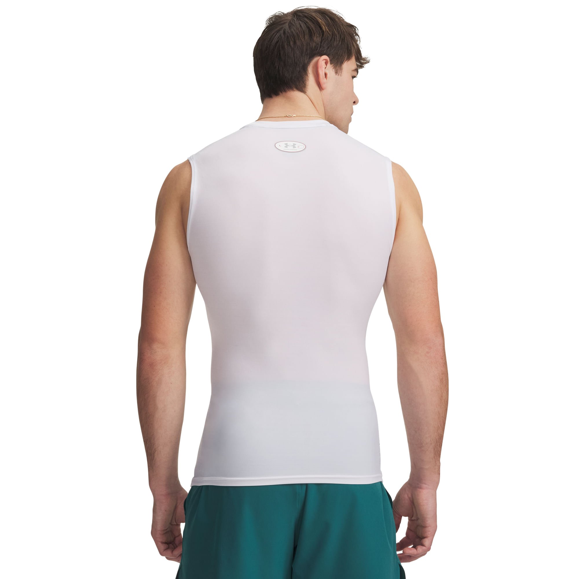 Regata de Treino Under Armour HeatGear Elite Branco 2