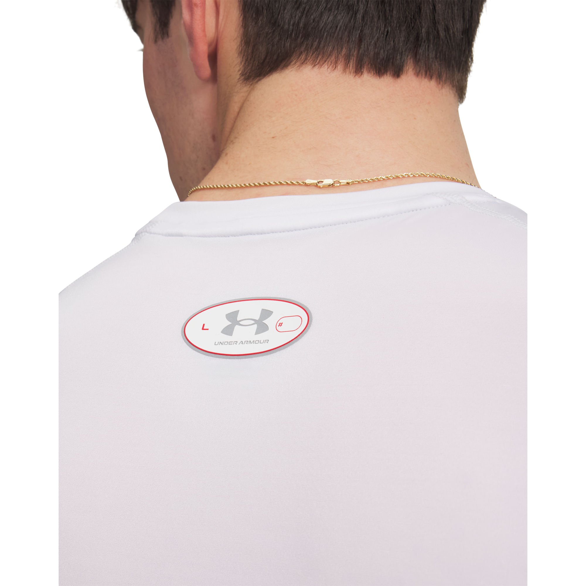 Regata de Treino Under Armour HeatGear Elite Branco 3