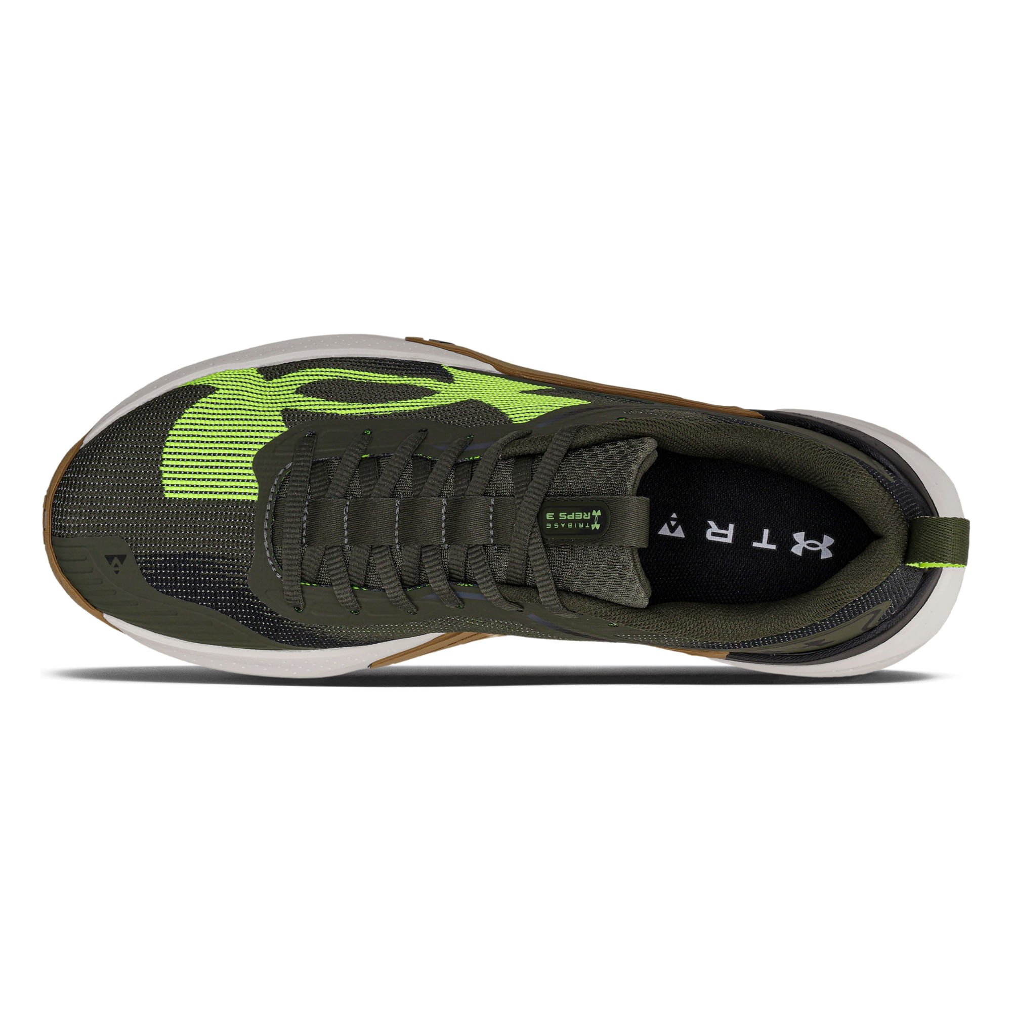 Tênis de Treino Under Armour Reps 3 Verde 3