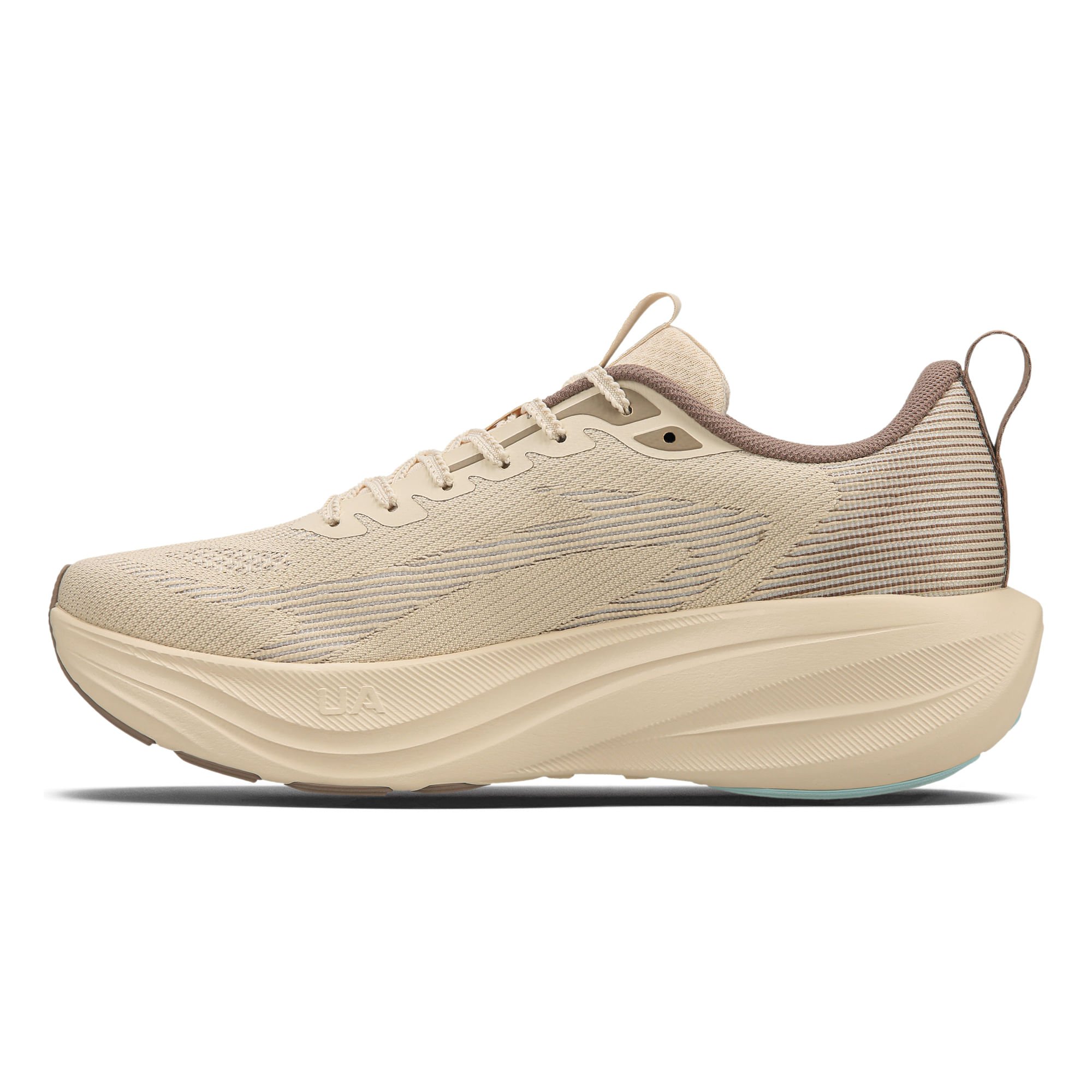 Tênis de Corrida Under Armour Charged Endless Bege 2