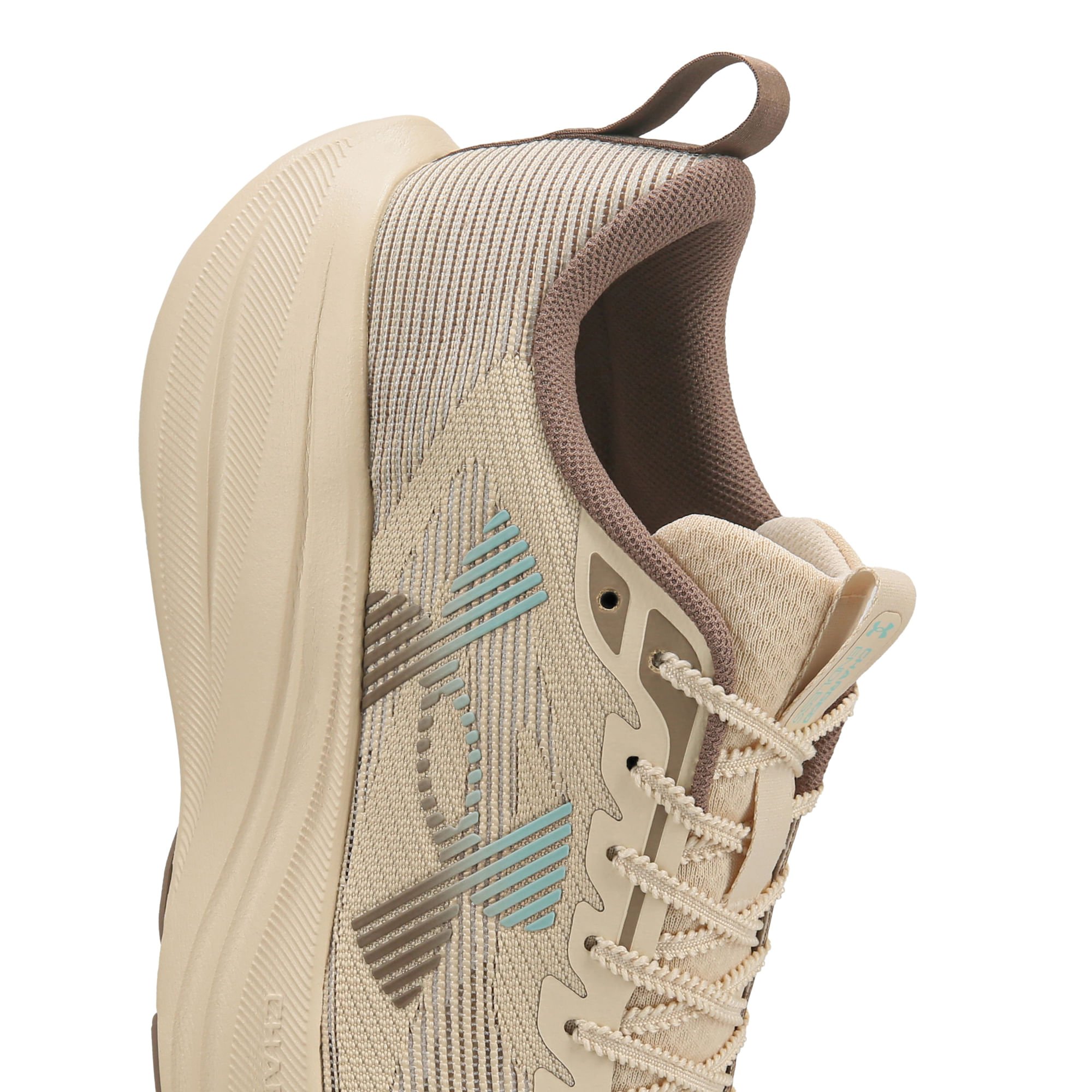 Tênis de Corrida Under Armour Charged Endless Bege 8