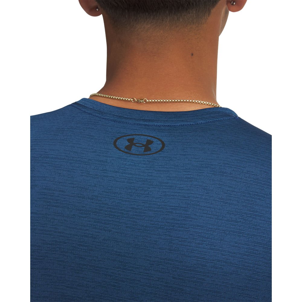 Camiseta de Treino Under Armour Tech Vent Azul 3