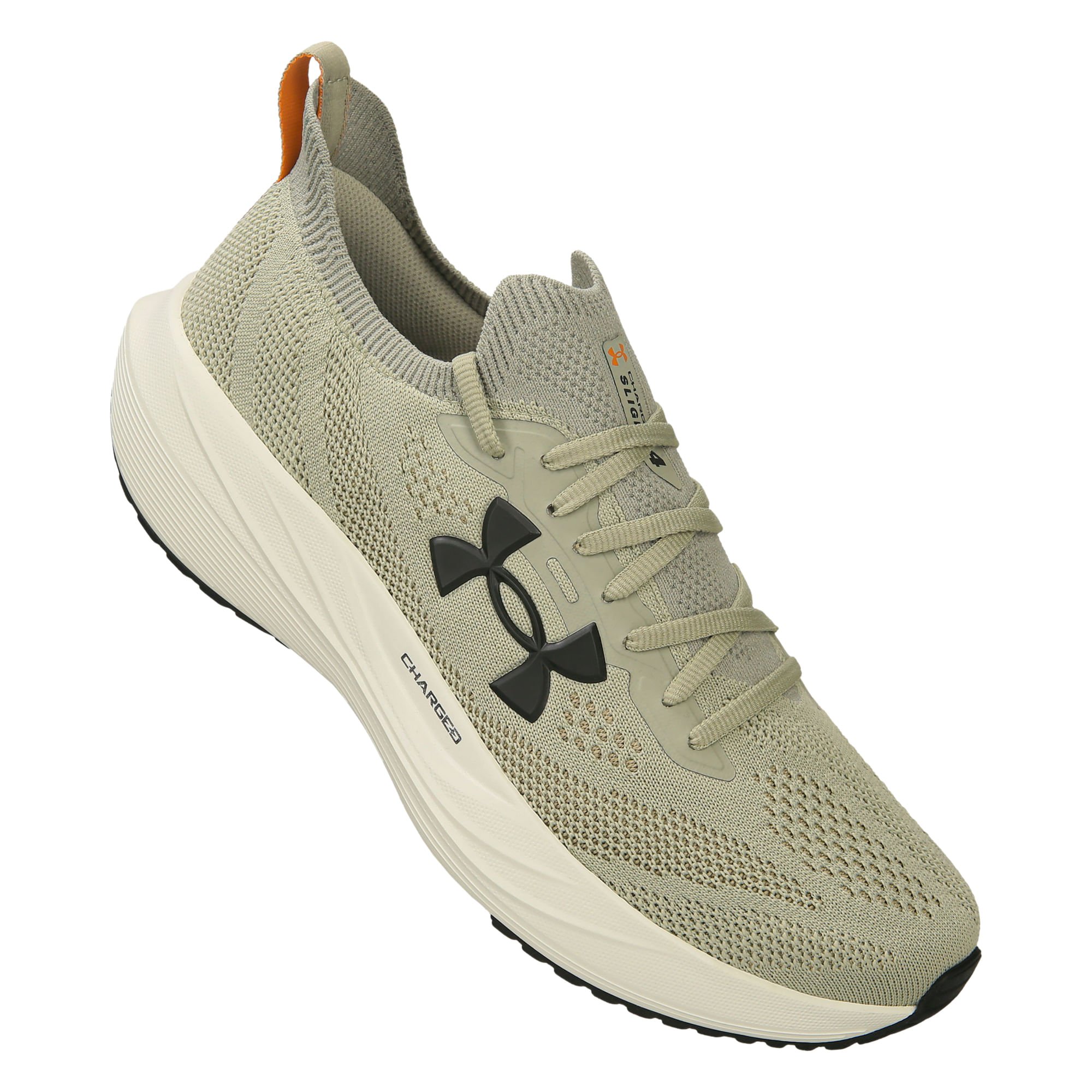 Tênis de Corrida Under Armour Charged Slight 4 Cinza 2