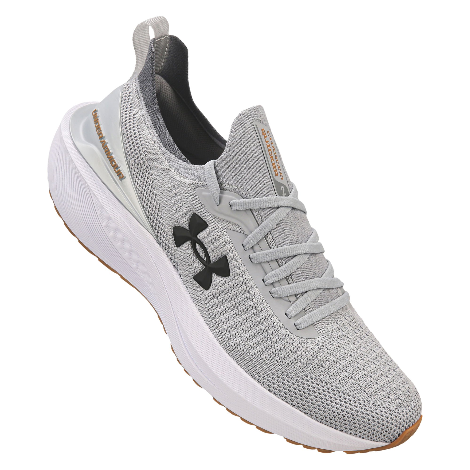 Tênis de Corrida Under Armour Charged Quicker 2 Preto 6