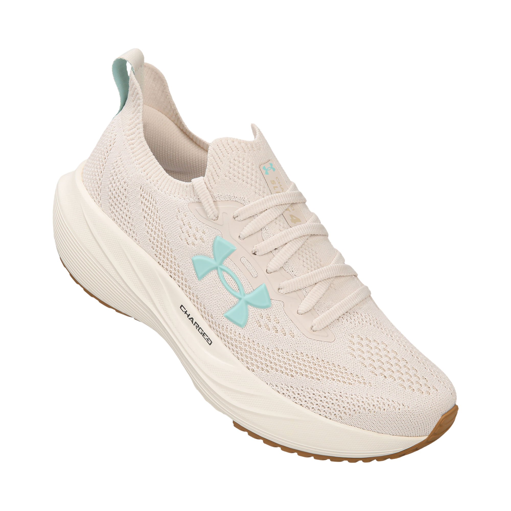 Tênis de Corrida Under Armour Charged Slight 4 Cinza 6