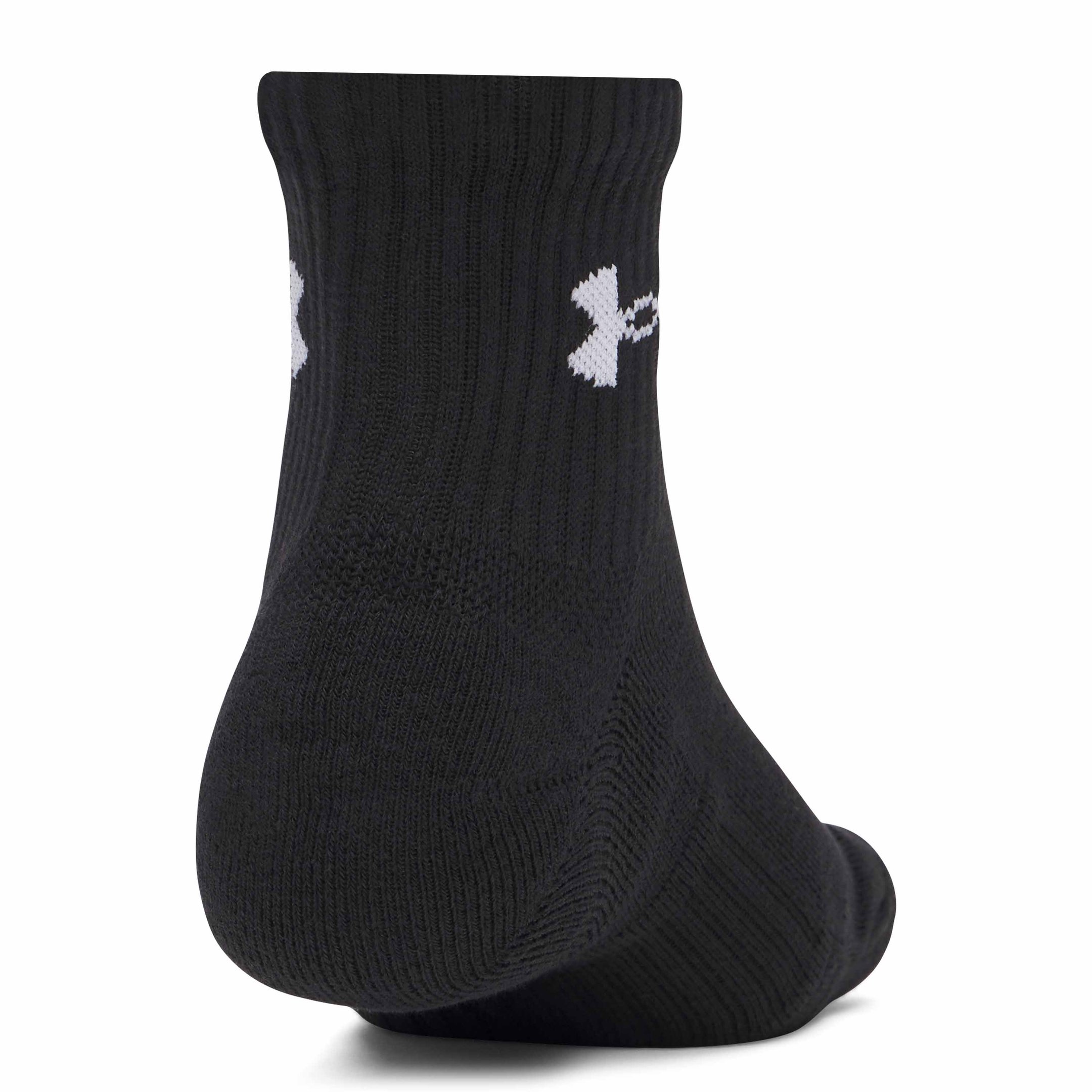 Meia de Treino Under Armour Performance Cotton Preto 3