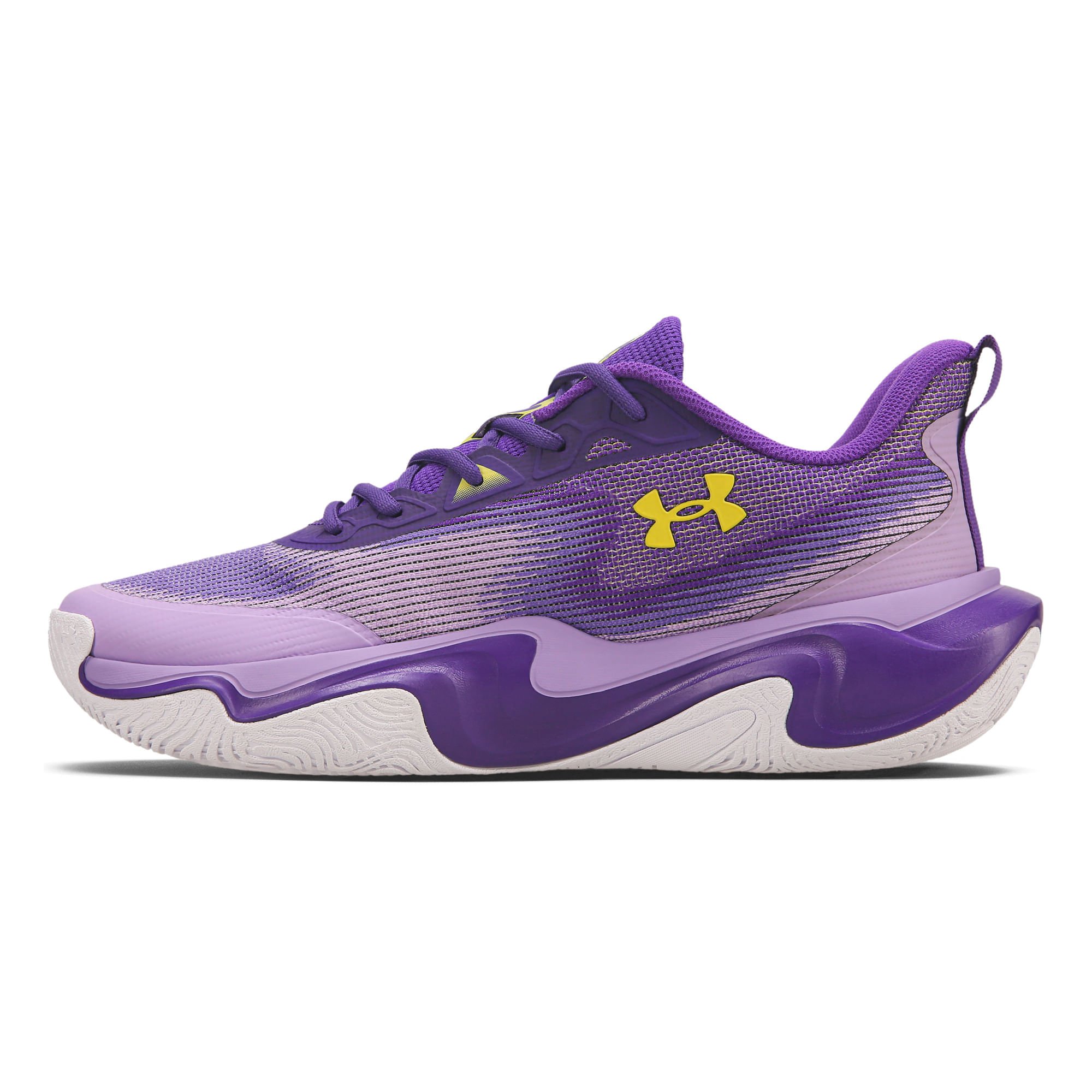 Tênis de Basquete Under Armour Layup Roxo 2