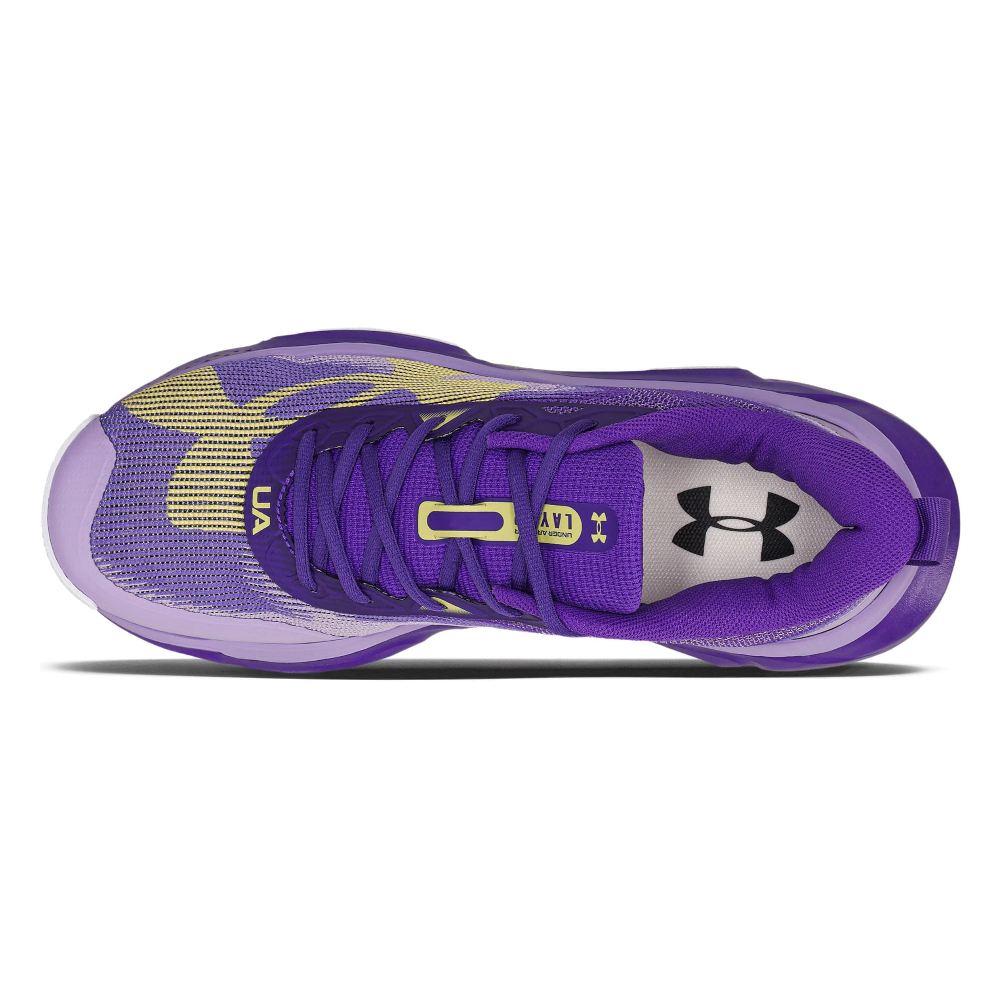 Tênis de Basquete Under Armour Layup Roxo 3