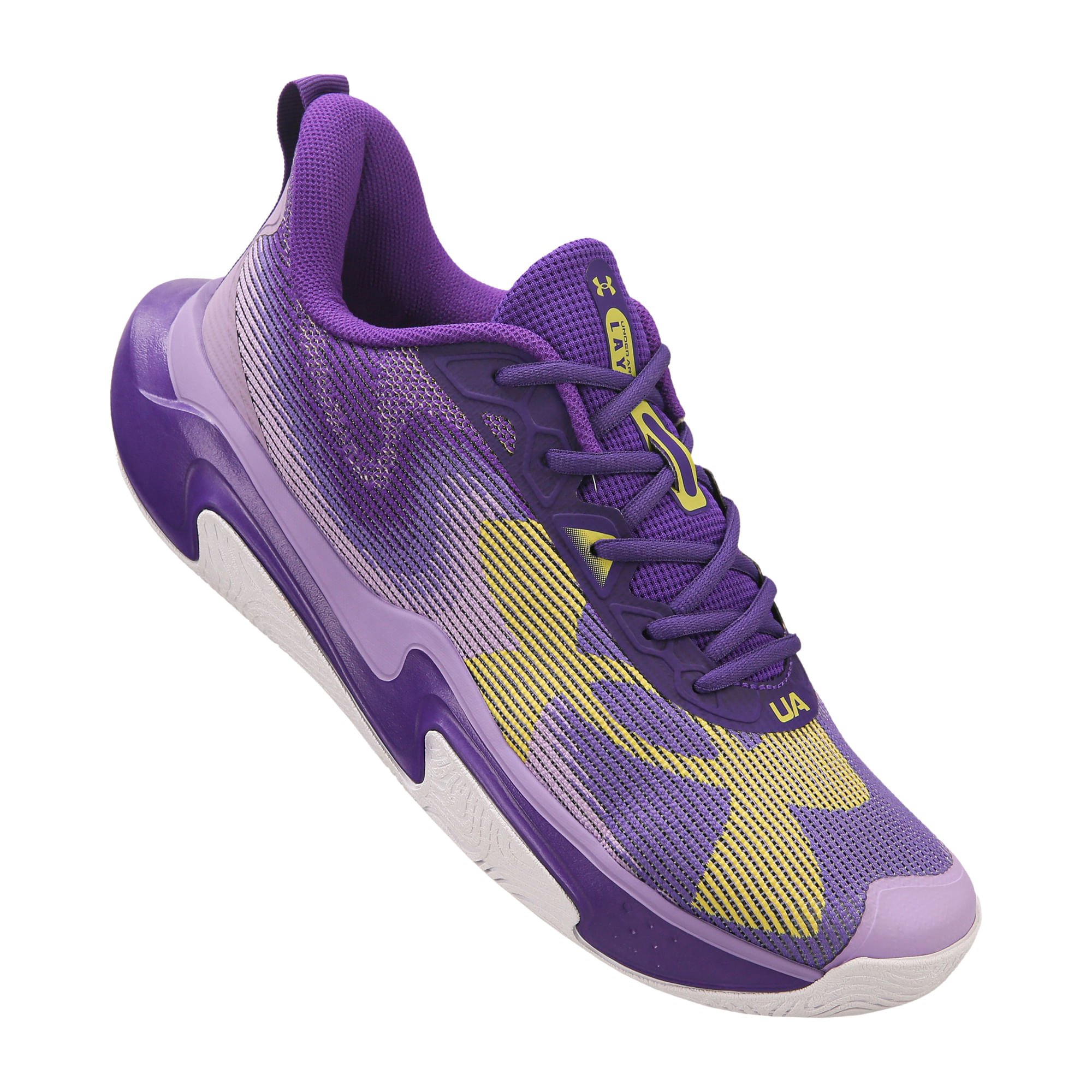 Tênis de Basquete Under Armour Layup Roxo 6