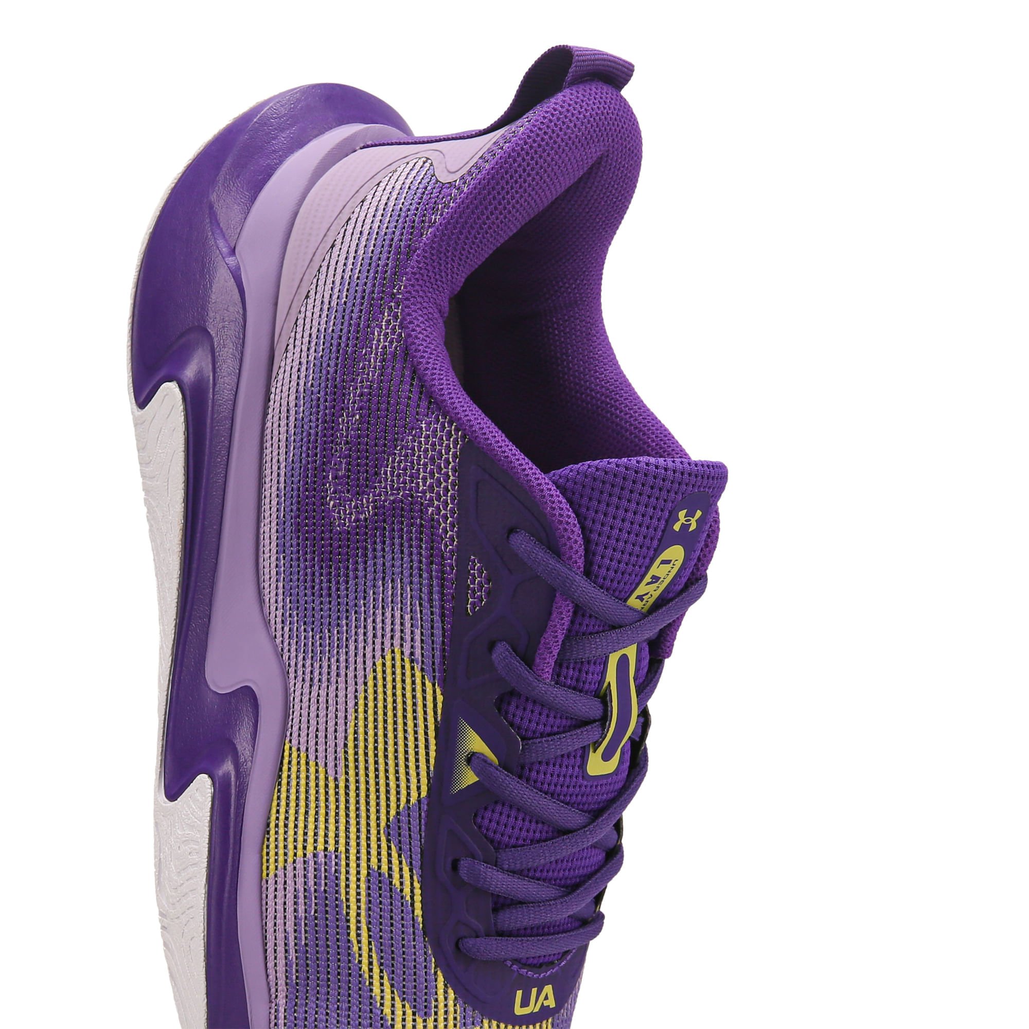 Tênis de Basquete Under Armour Layup Roxo 8