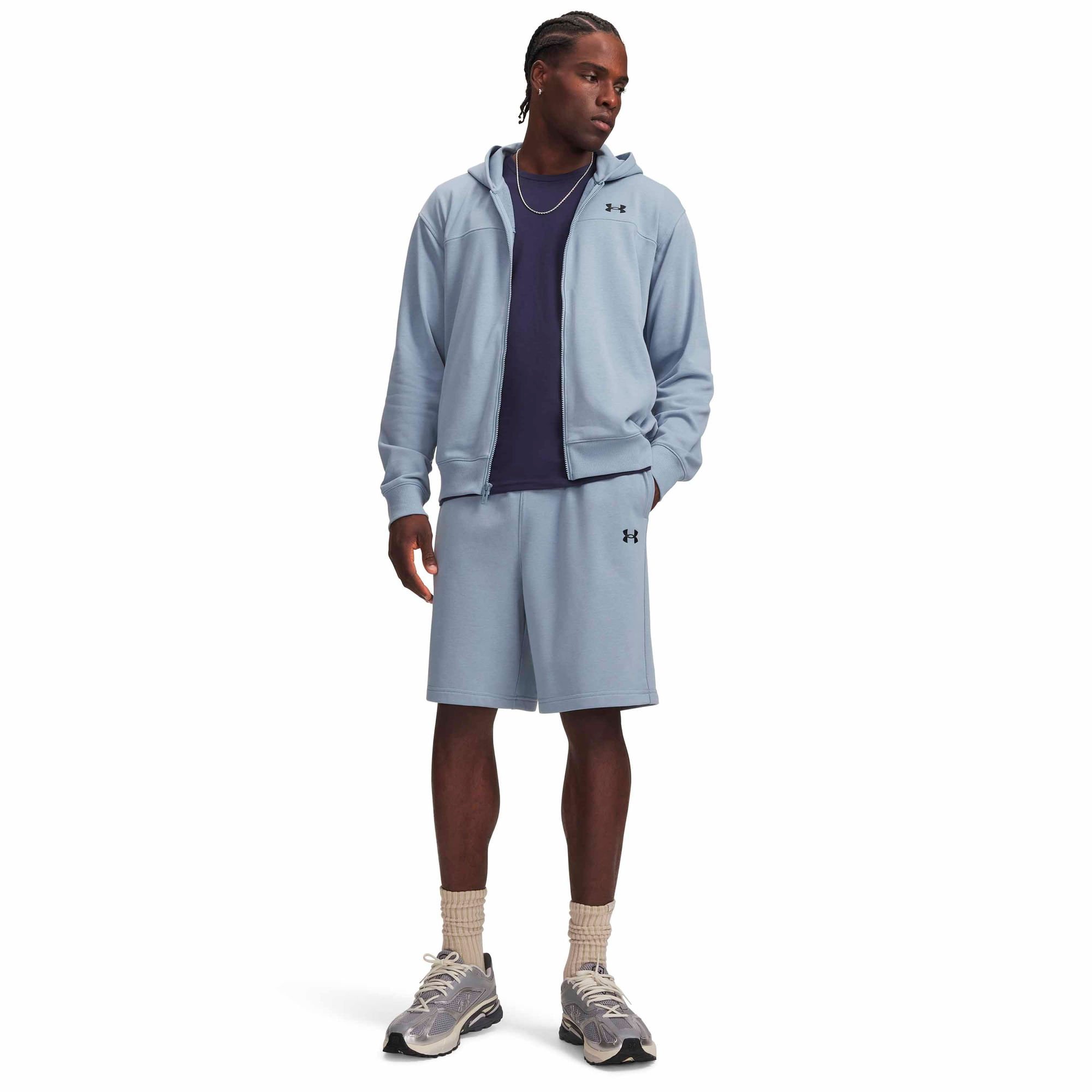 Shorts Sportstyle Under Armour Rival Lightweight Cinza 4