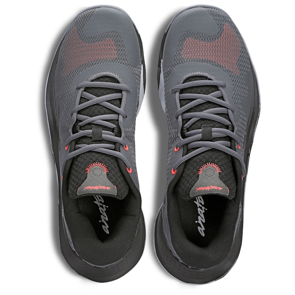 Tênis de Basquete Masculino Under Armour Buzzer Cinza 3