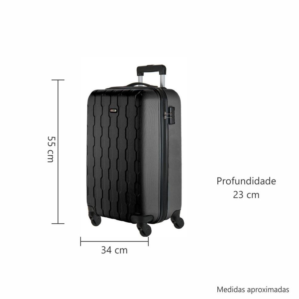 Mala de Bordo Linha Frevo Preto 5