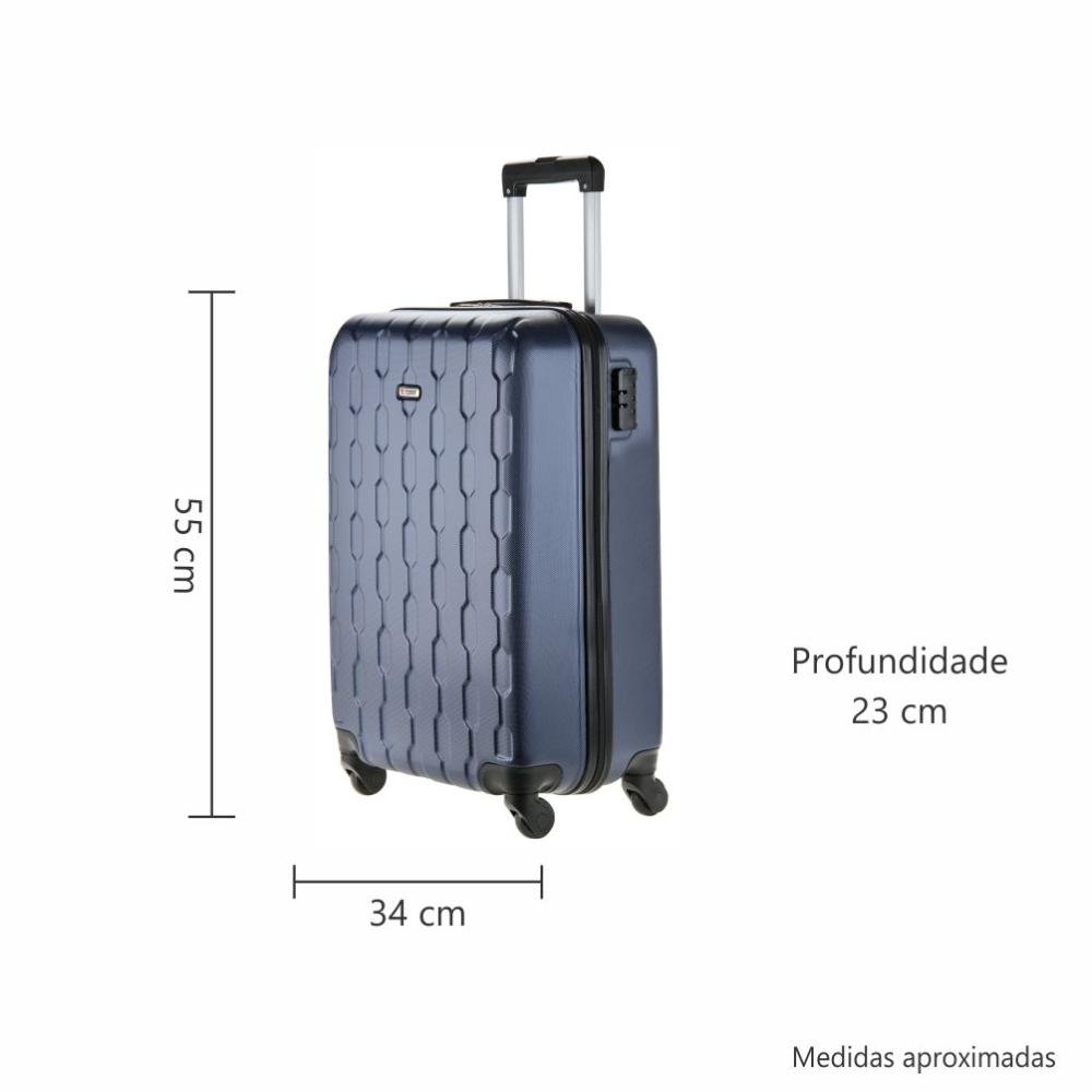 Mala de Bordo Linha Frevo Azul 5