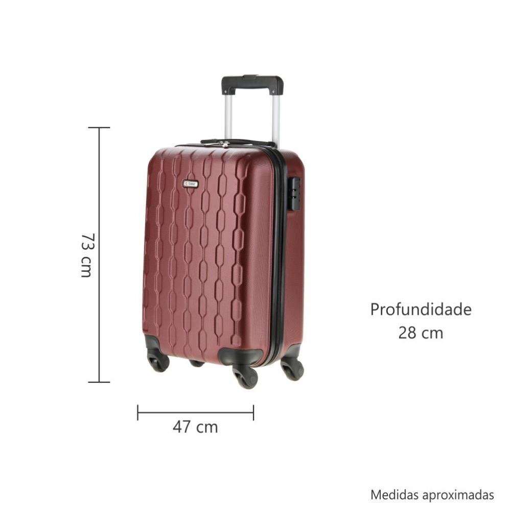 Mala grande rígida Frevo Vermelho 5